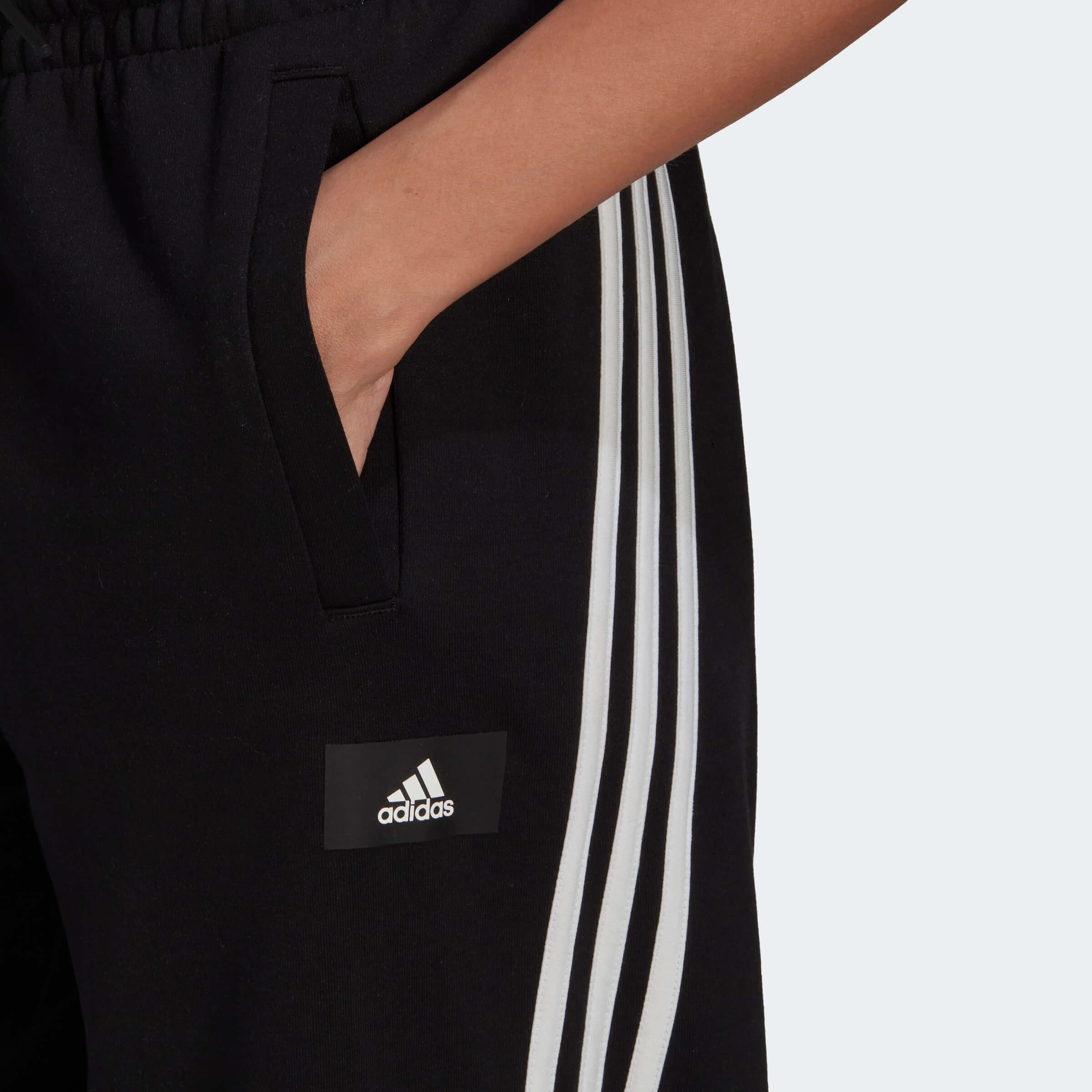 adidas Performance W FI 3S PANT Dámské tepláky US L HC6370 - náhled 5