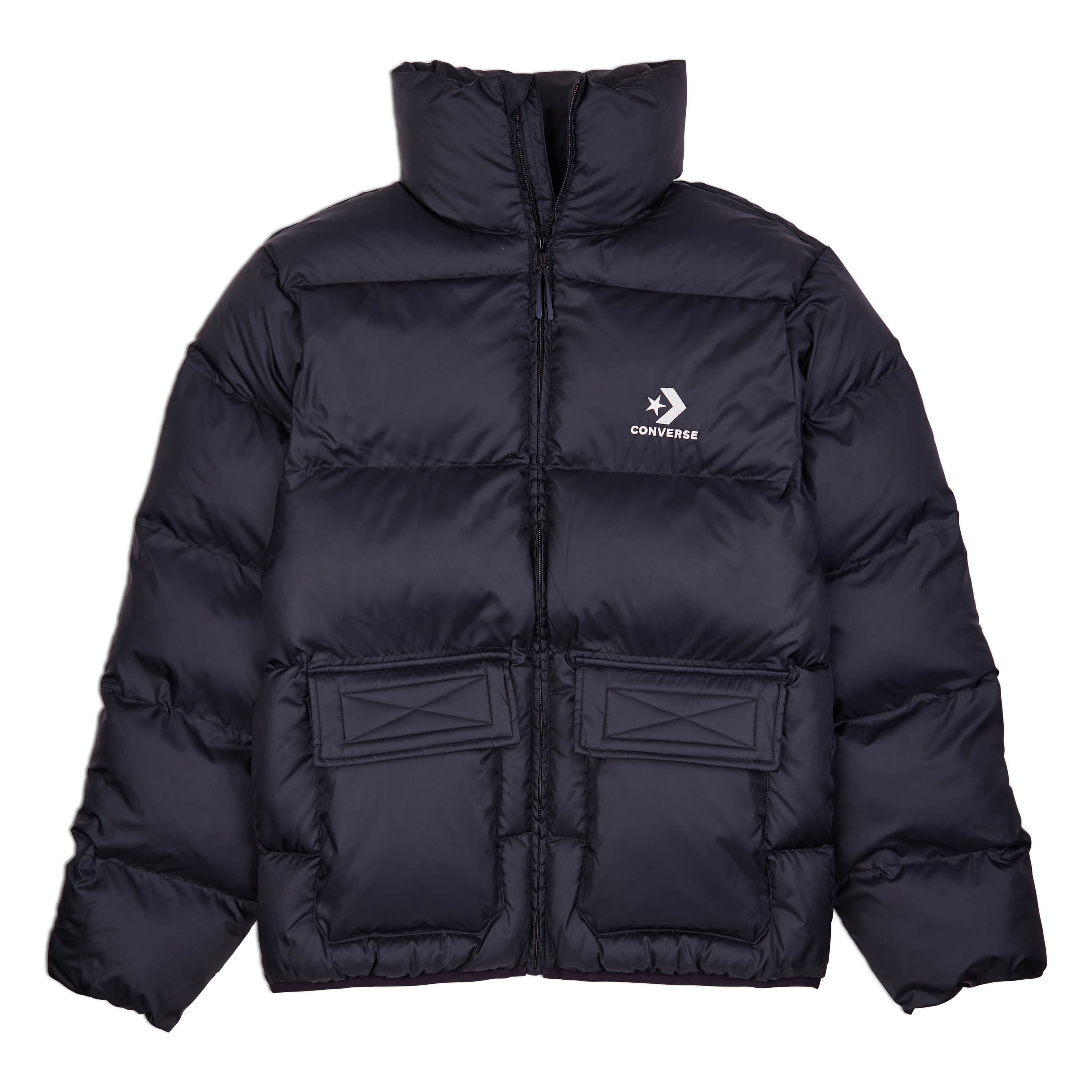 converse PATCH POCKET PUFFER JACKET Pánská bunda US L 10023798-A01