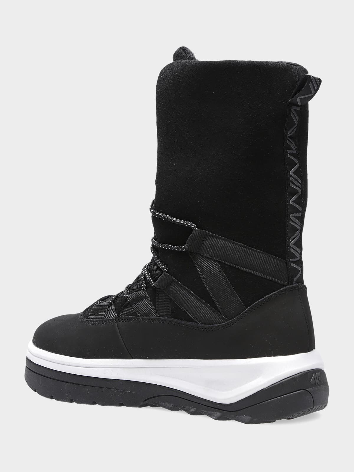 4F 4FAW22FSBSF006 DEEP BLACK Dámské boty EU 36 4FAW22FSBSF006 DEEP BLACK - náhled 3