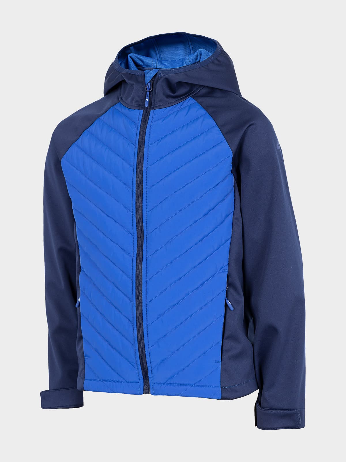 4F HJZ22-JSFM002 NAVY Dětská softshellová bunda EU 122 HJZ22-JSFM002 NAVY - náhled 1