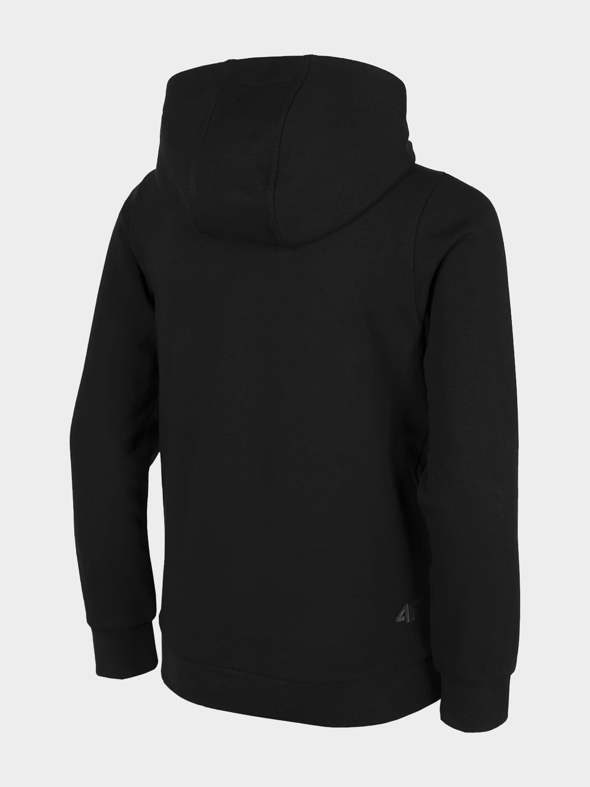 4F HJZ22-JBLM001 DEEP BLACK Dětská mikina EU 122 HJZ22-JBLM001 DEEP BLACK - náhled 2