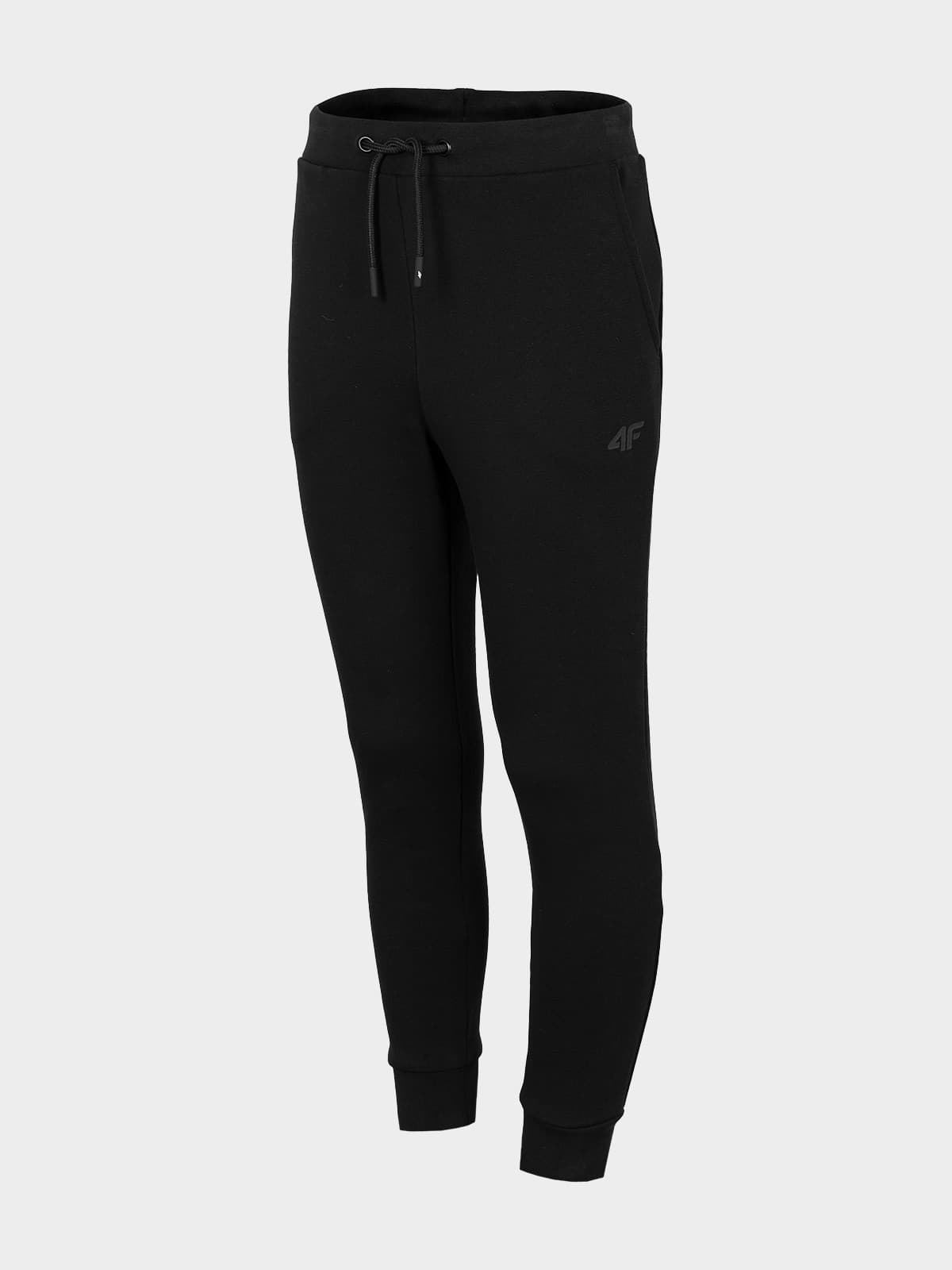 4F HJZ22-JSPMD001 DEEP BLACK Dětské tepláky EU 134 HJZ22-JSPMD001 DEEP BLACK - náhled 1