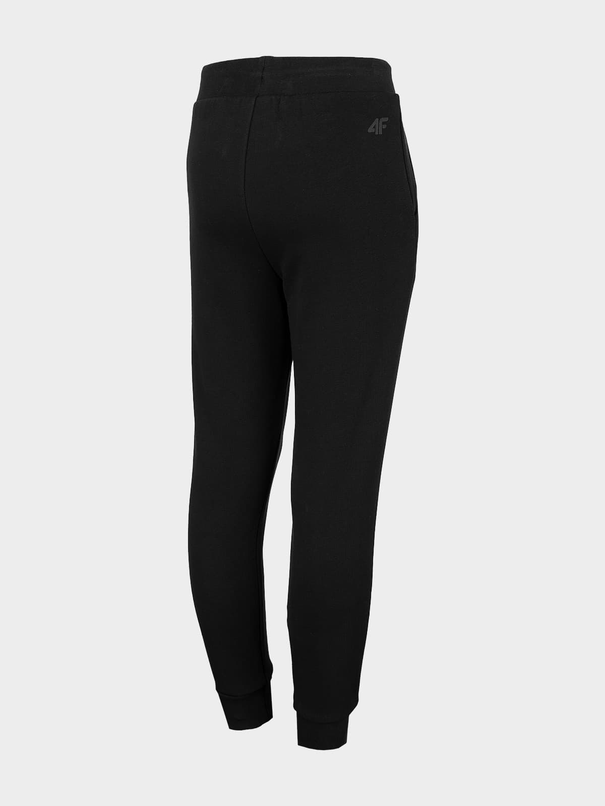4F HJZ22-JSPMD001 DEEP BLACK Dětské tepláky EU 134 HJZ22-JSPMD001 DEEP BLACK - náhled 2