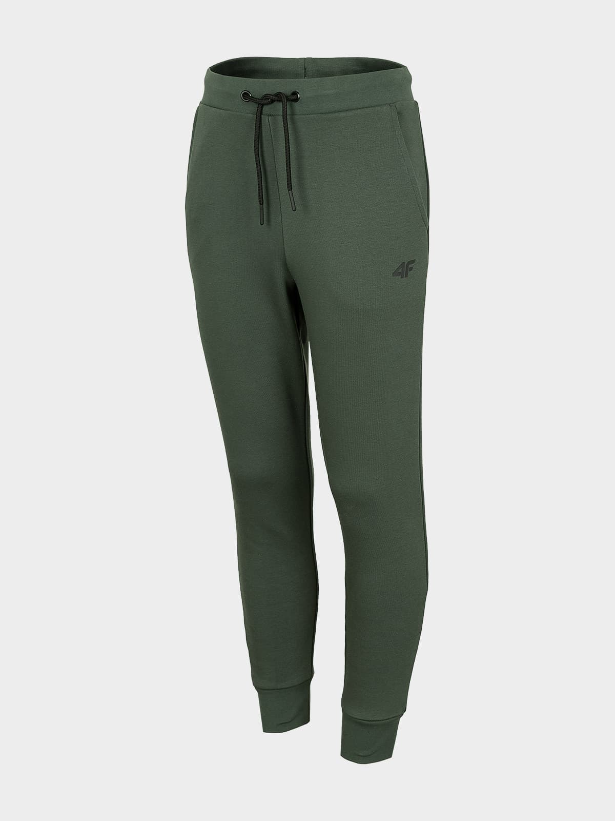 4F HJZ22-JSPMD001 KHAKI Dětské tepláky EU
