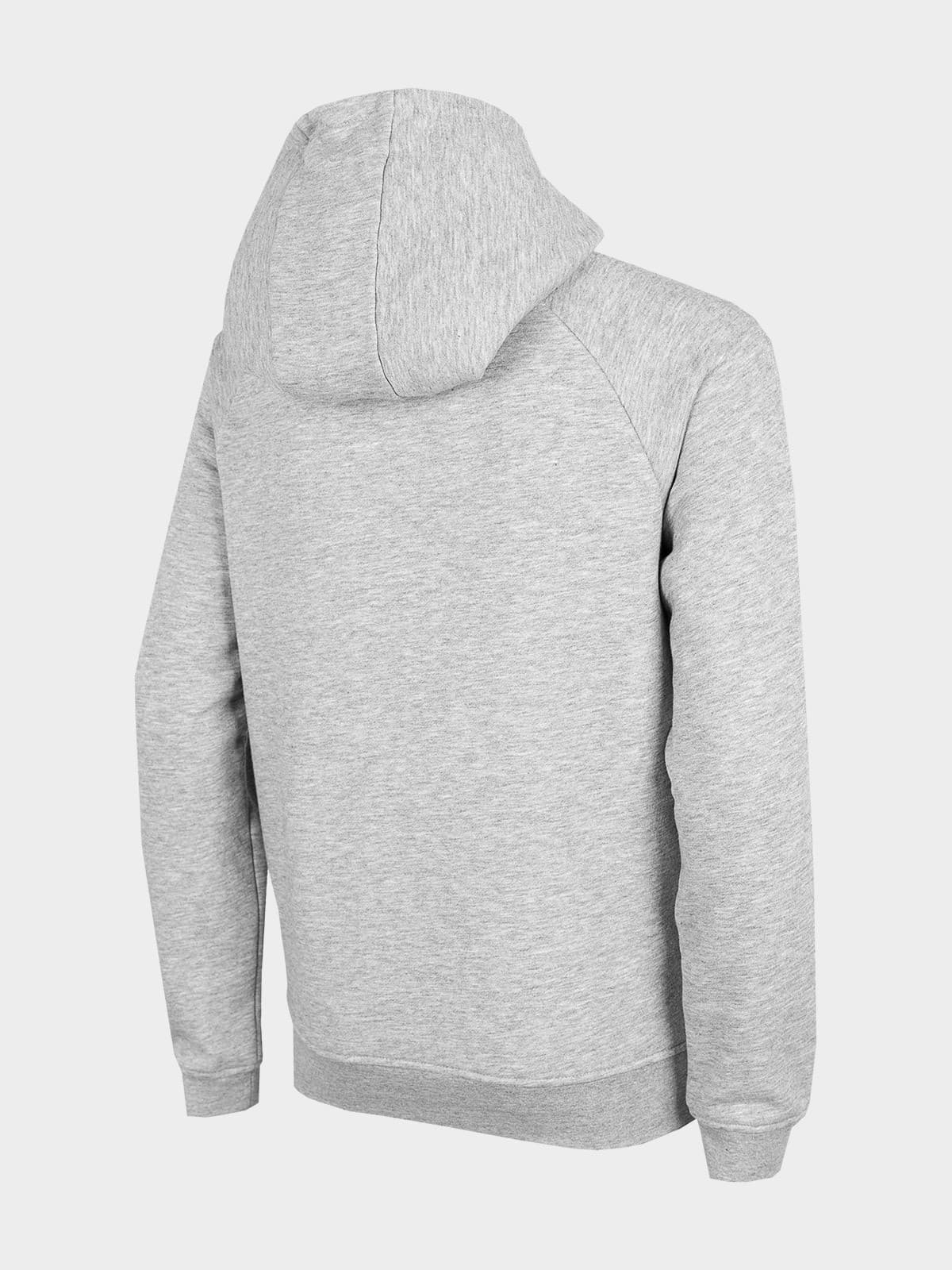 4F HJZ22-JBLD002 GREY MELANGE Dětská mikina EU 122 HJZ22-JBLD002 GREY MELANGE - náhled 2