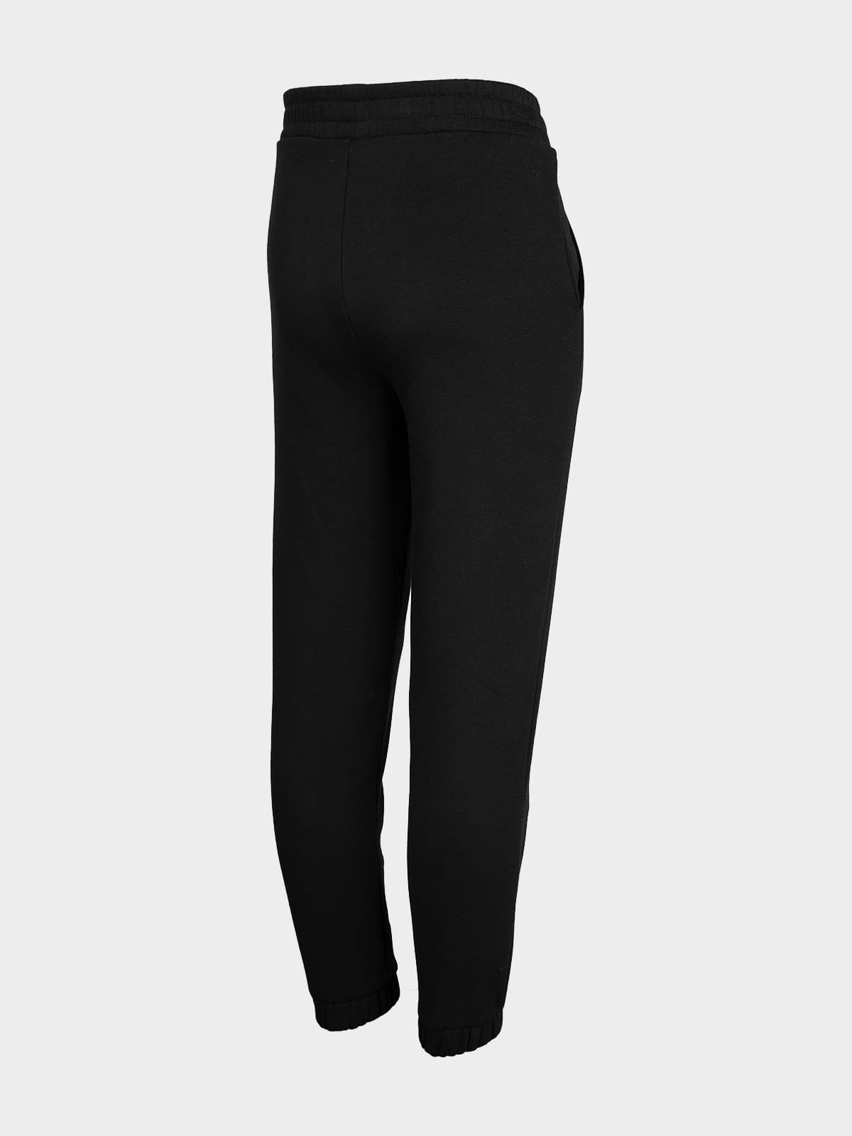 4F HJZ22-JSPDD002 DEEP BLACK Dětské tepláky EU 122 HJZ22-JSPDD002 DEEP BLACK - náhled 2
