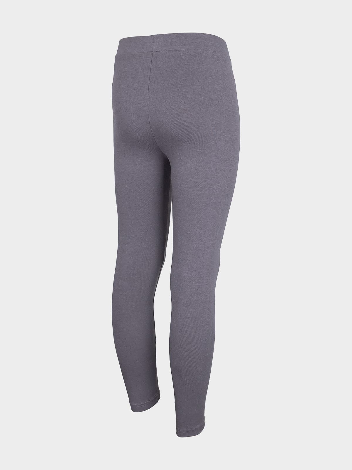 4F HJZ22-JLEG002 DARK GREY Dětské legíny EU 122 HJZ22-JLEG002 DARK GREY - náhled 2