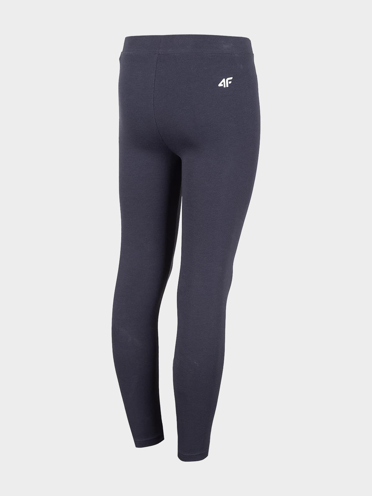 4F HJZ22-JLEG001 NAVY Dětské legíny EU 122 HJZ22-JLEG001 NAVY - náhled 2