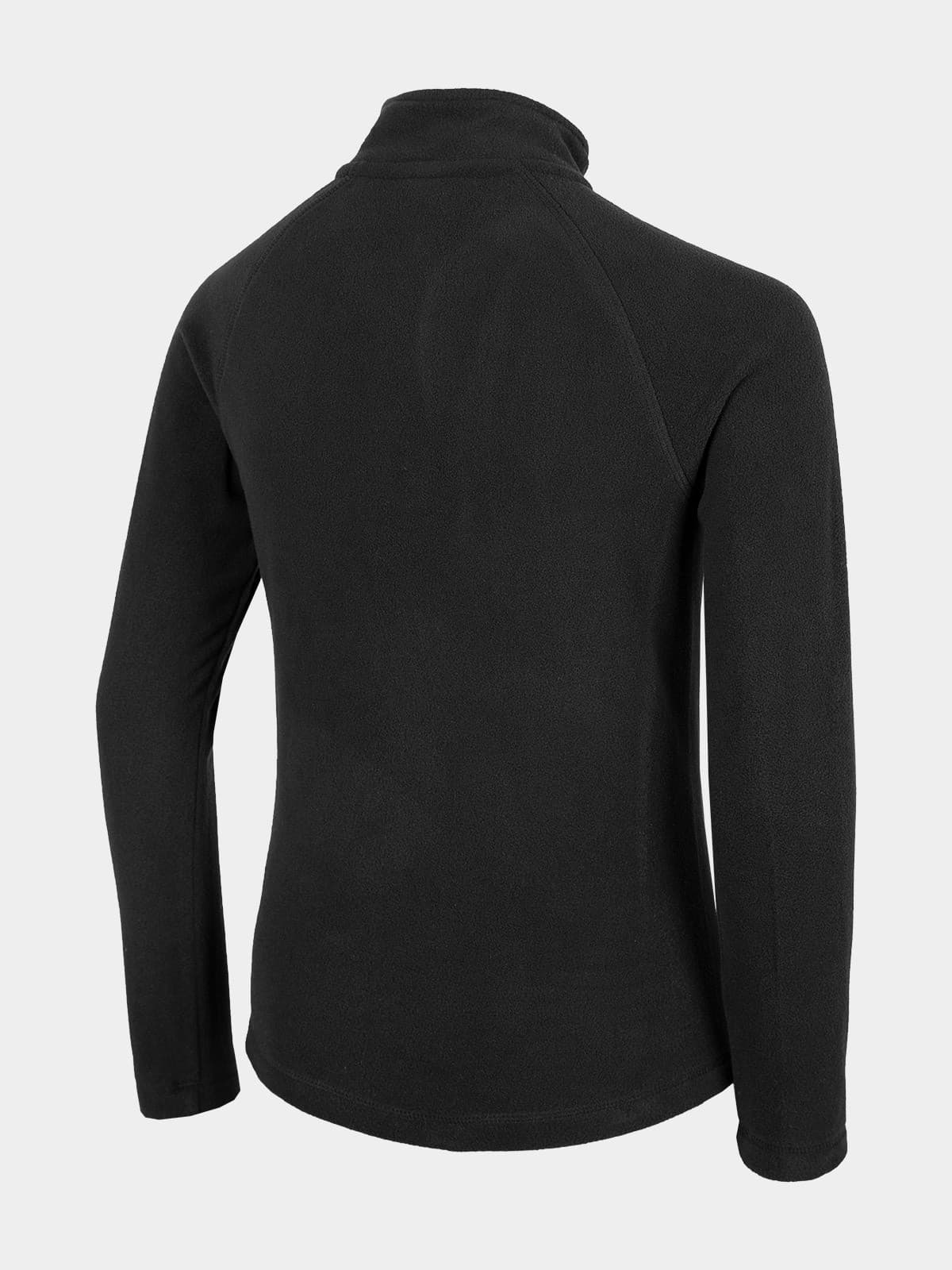 4F HJZ22-JBIDP001 DEEP BLACK Dětské fleecové tričko EU 122/128 HJZ22-JBIDP001 DEEP BLACK - náhled 2