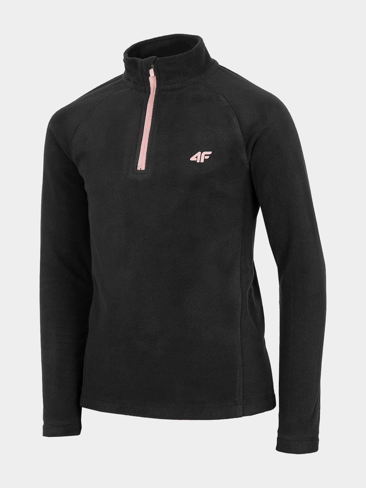 4F HJZ22-JBIDP001 DEEP BLACK Dětské fleecové tričko EU 122/128 HJZ22-JBIDP001 DEEP BLACK - náhled 1