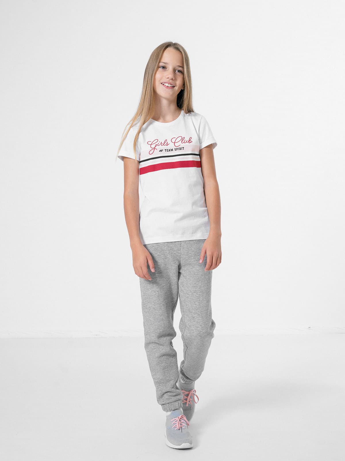 4F HJZ22-JTSD004 WHITE Dětské tričko EU 122 HJZ22-JTSD004 WHITE - náhled 3