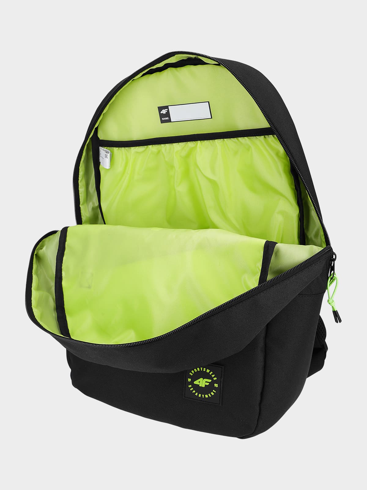 4F 4FJAW22ABACM018 CANARY GREEN Batoh US One Size 4FJAW22ABACM018 CANARY GREEN - náhled 3
