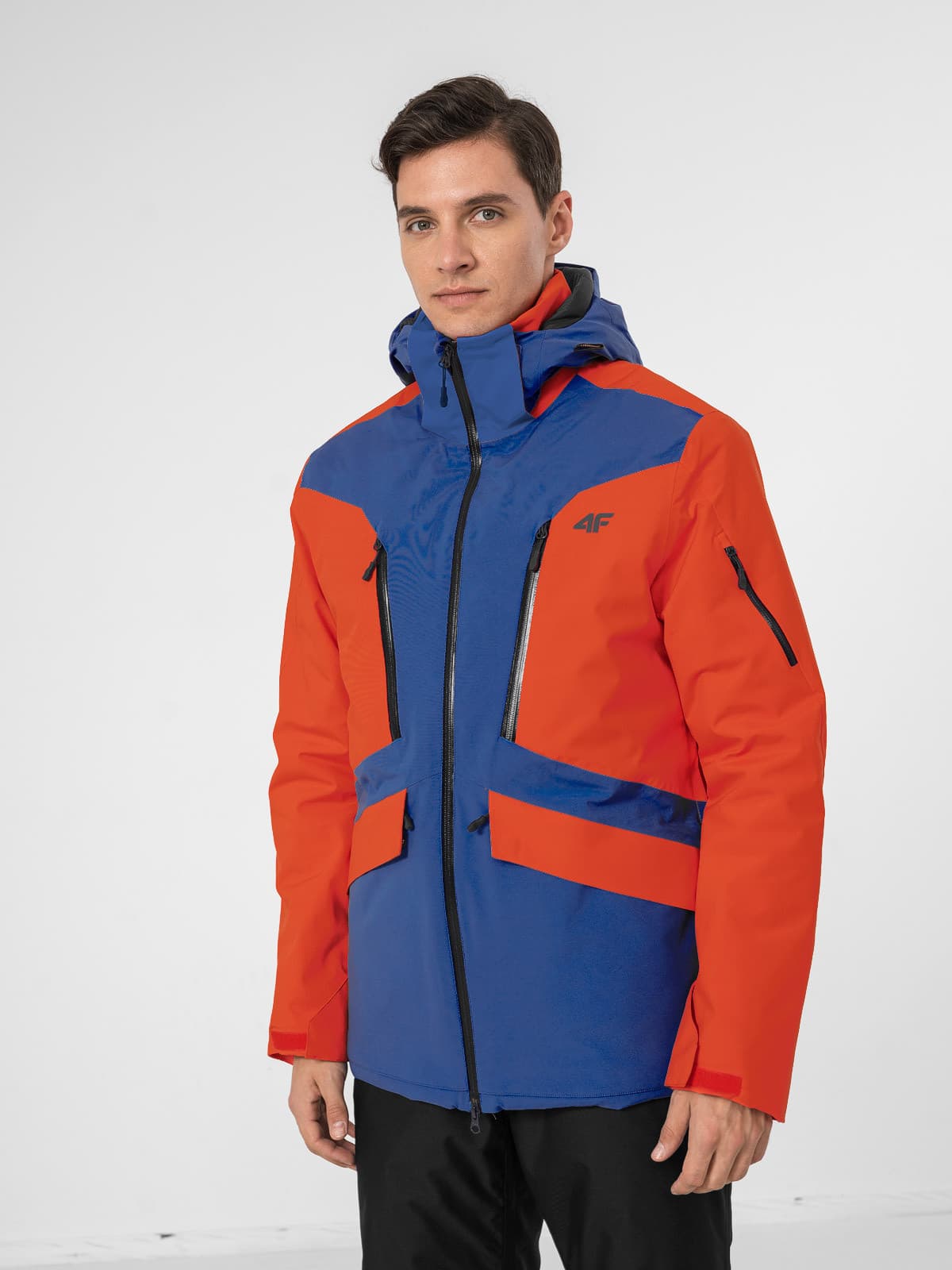 4F H4Z22-KUMN008 COBALT Pánská lyžařská bunda US 3XL H4Z22-KUMN008 COBALT - náhled 3