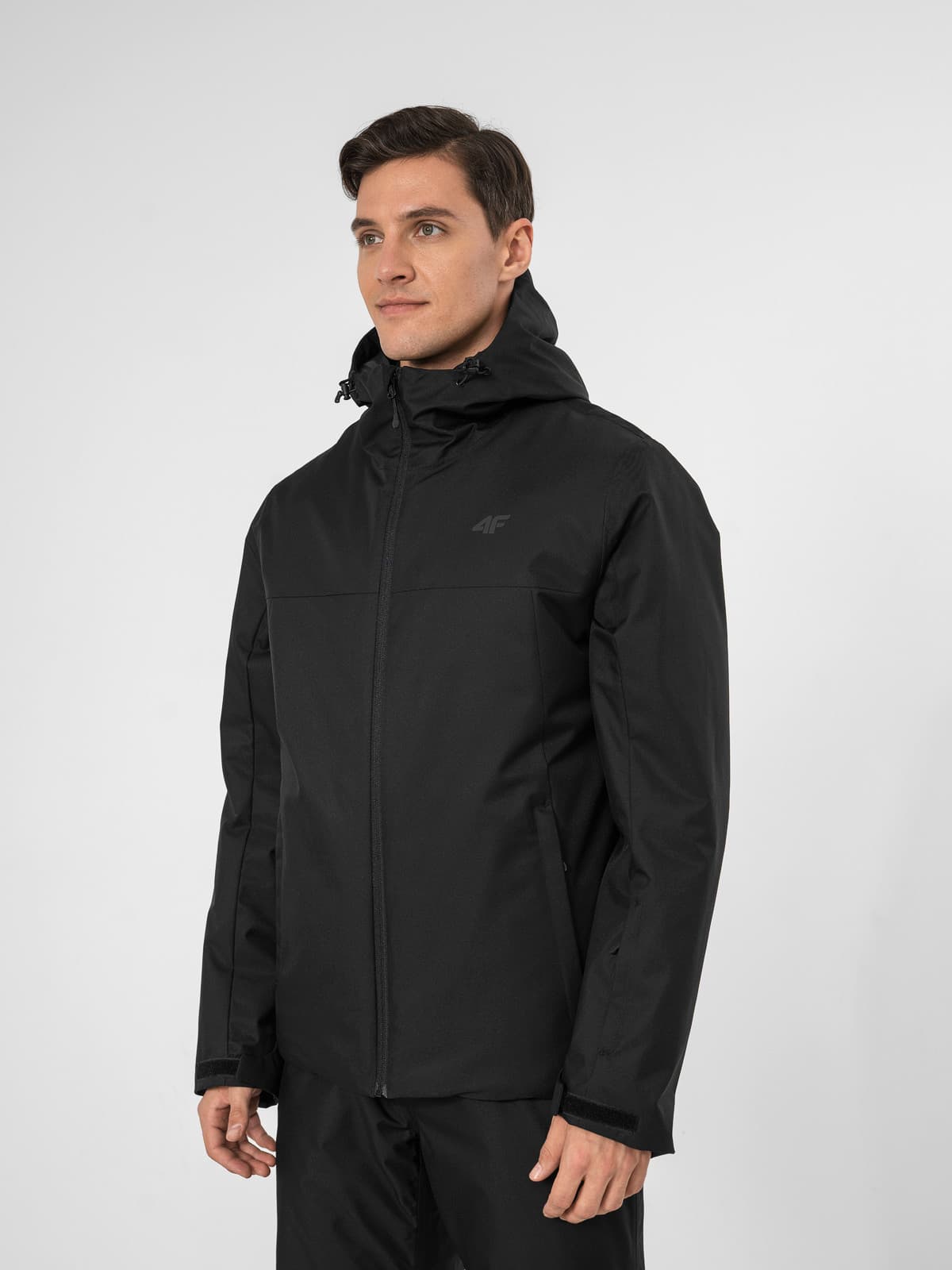 4F H4Z22-KUMN001 DEEP BLACK Pánská zimní bunda US XL H4Z22-KUMN001 DEEP BLACK - náhled 3