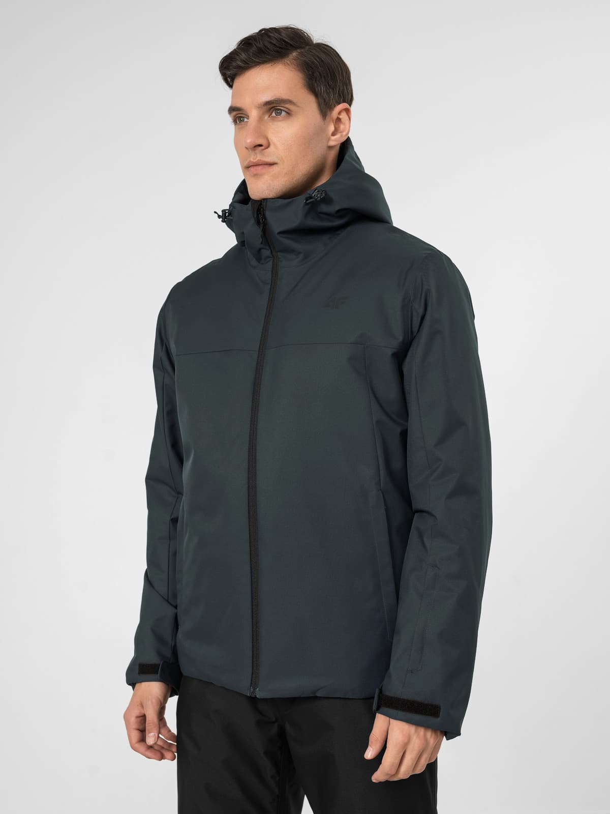4F H4Z22-KUMN001 DARK BLUE Pánská zimní bunda US 3XL H4Z22-KUMN001 DARK BLUE - náhled 3