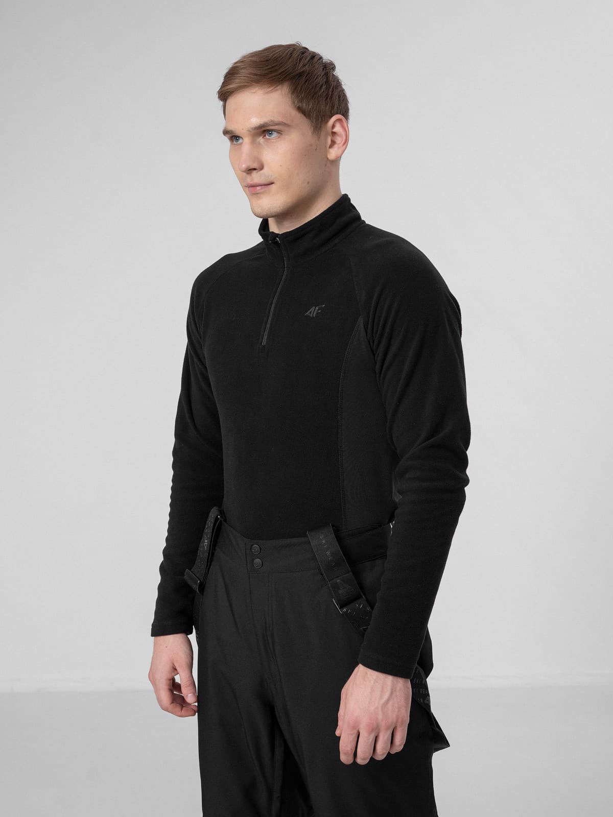 4F H4Z22-BIMP011 DEEP BLACK Pánské termo triko US S H4Z22-BIMP011 DEEP BLACK - náhled 3
