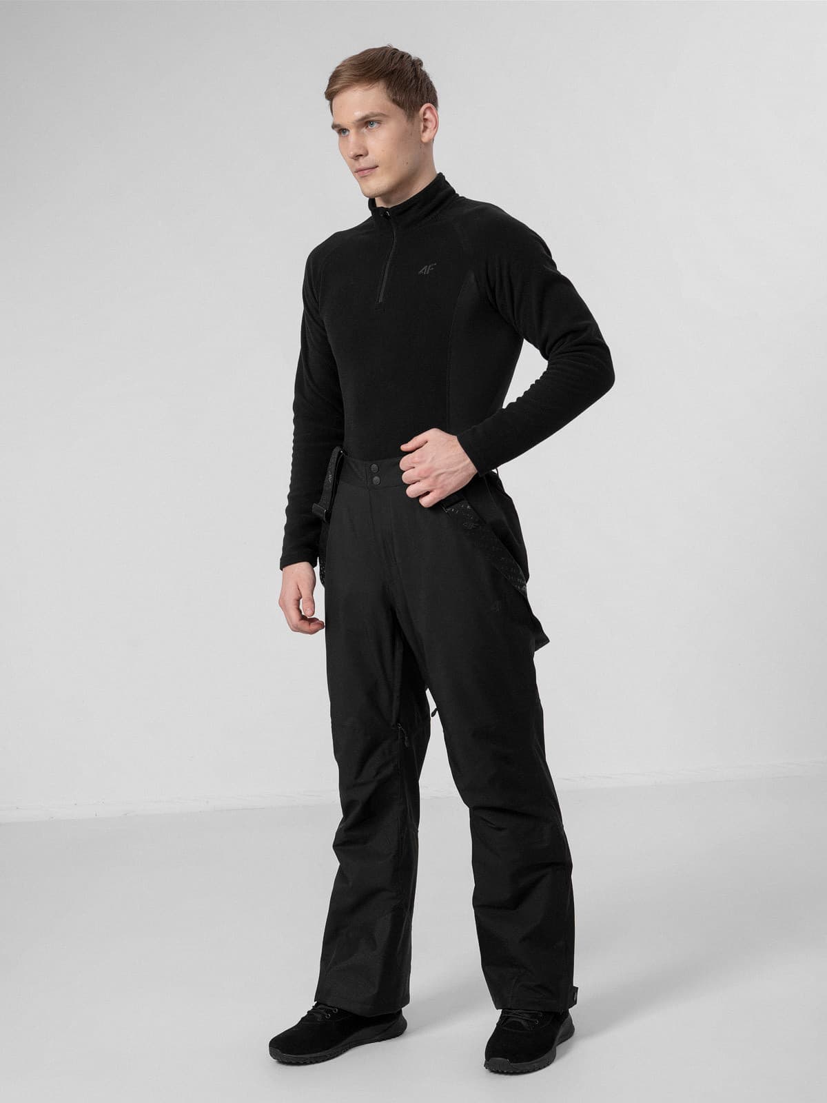 4F H4Z22-BIMP011 DEEP BLACK Pánské termo triko US S H4Z22-BIMP011 DEEP BLACK - náhled 4