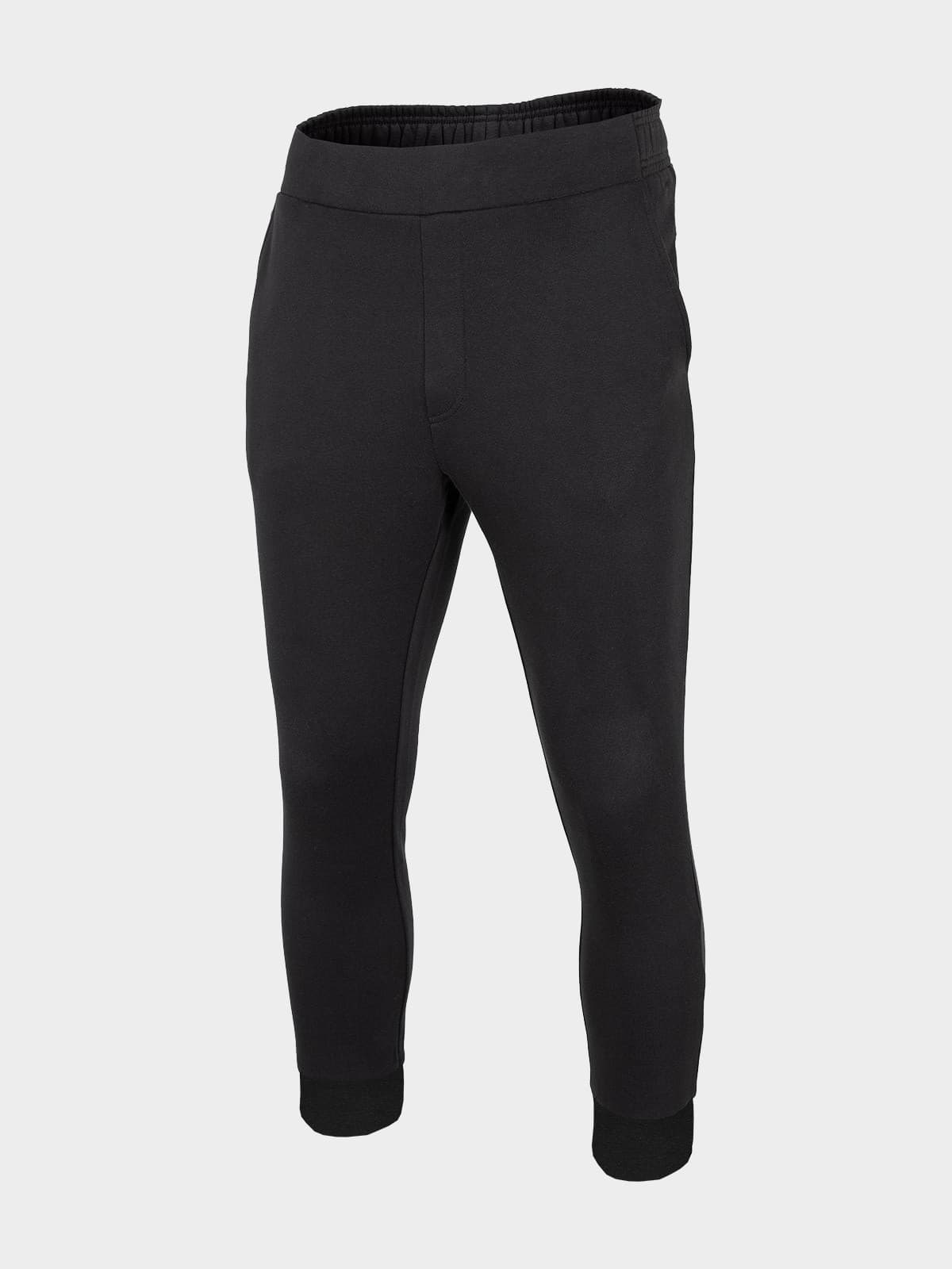 4F H4Z22-SPMD015 DEEP BLACK Pánské tepláky US S H4Z22-SPMD015 DEEP BLACK - náhled 1