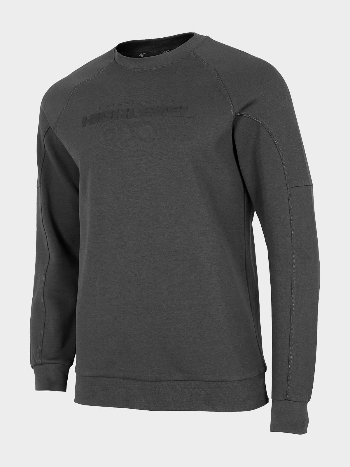 4F H4Z22-BLM019 ANTHRACITE Pánská mikina US S H4Z22-BLM019 ANTHRACITE - náhled 1