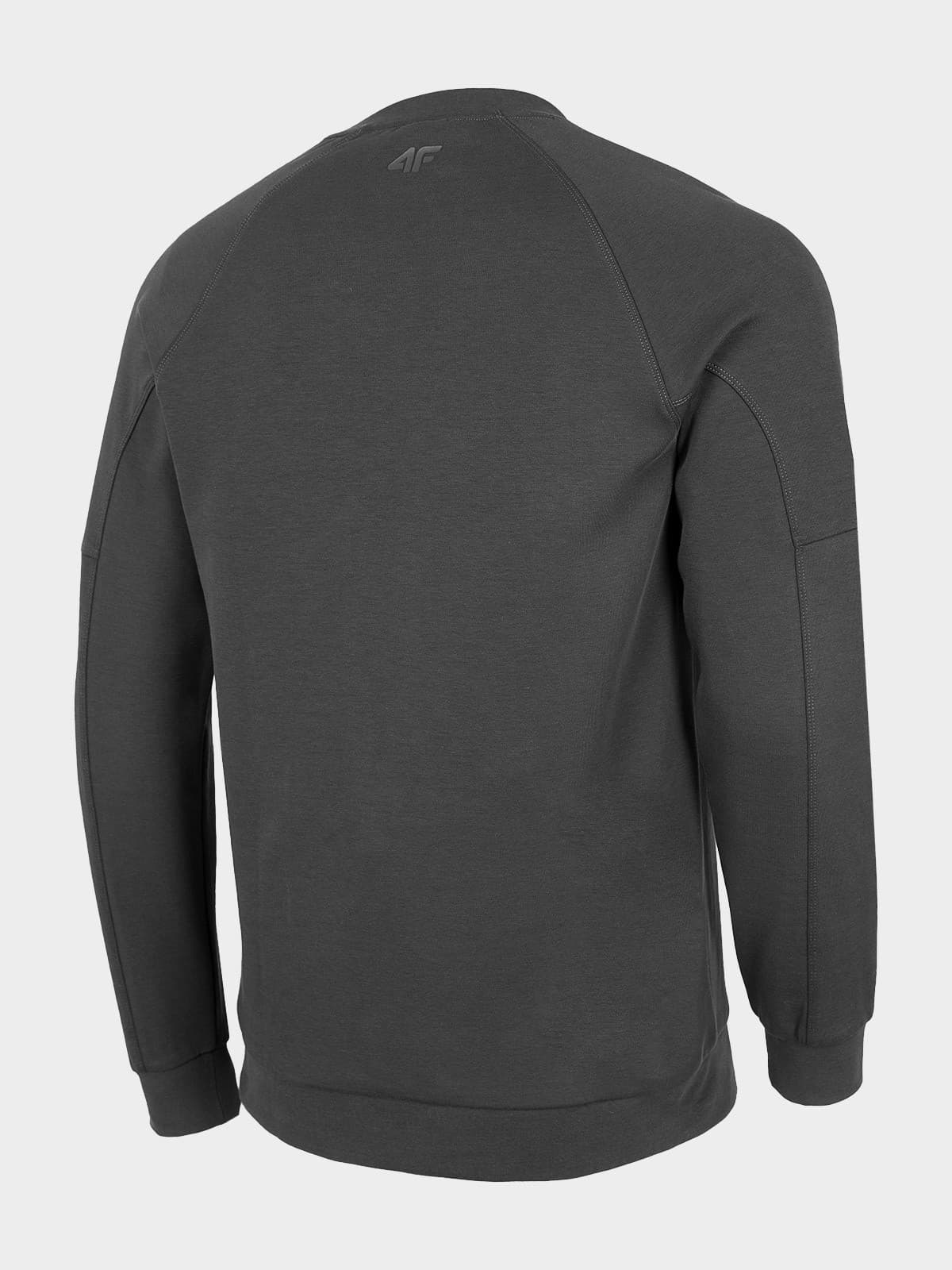 4F H4Z22-BLM019 ANTHRACITE Pánská mikina US S H4Z22-BLM019 ANTHRACITE - náhled 2