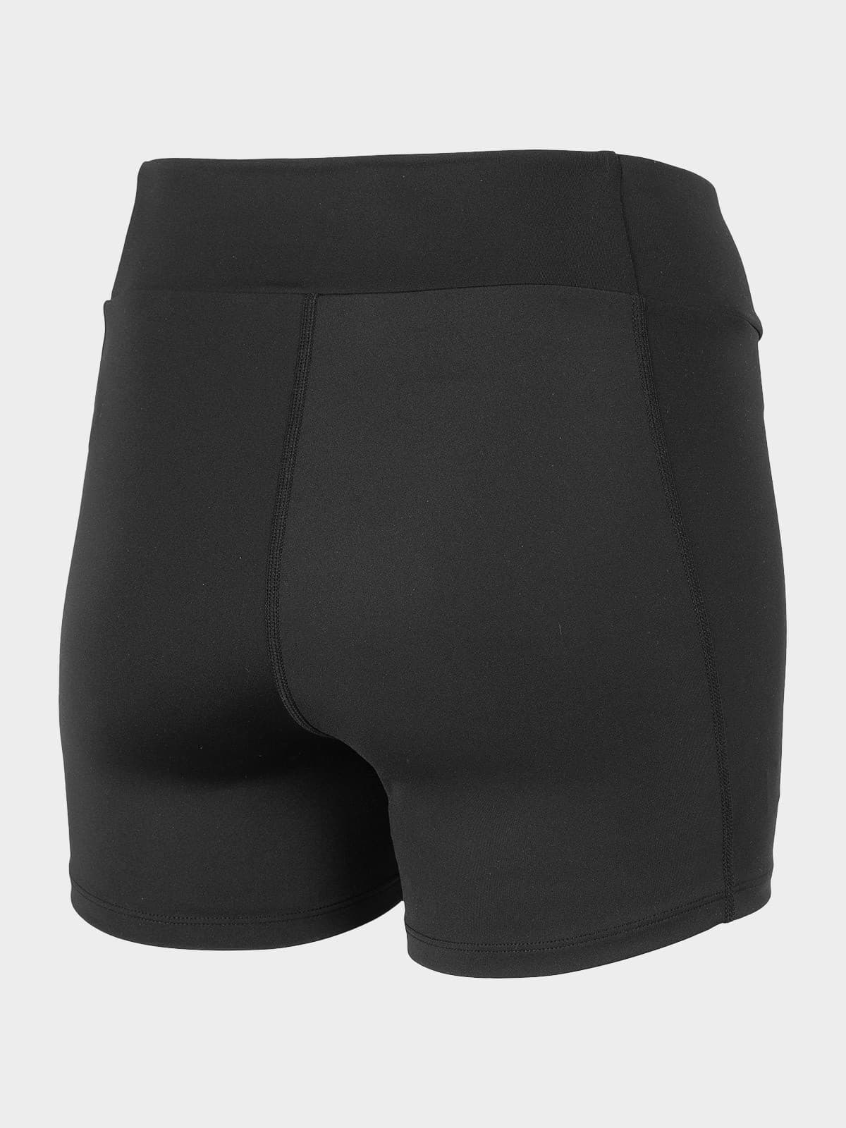 4F H4Z22-SKDF010 DEEP BLACK Dámské legínové kraťasy US L H4Z22-SKDF010 DEEP BLACK - náhled 2