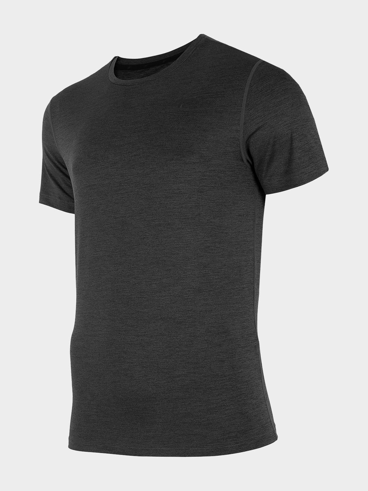4F H4Z22-TSMF352 DEEP BLACK MELANGE Pánské tričko US 3XL H4Z22-TSMF352 DEEP BLACK M - náhled 1