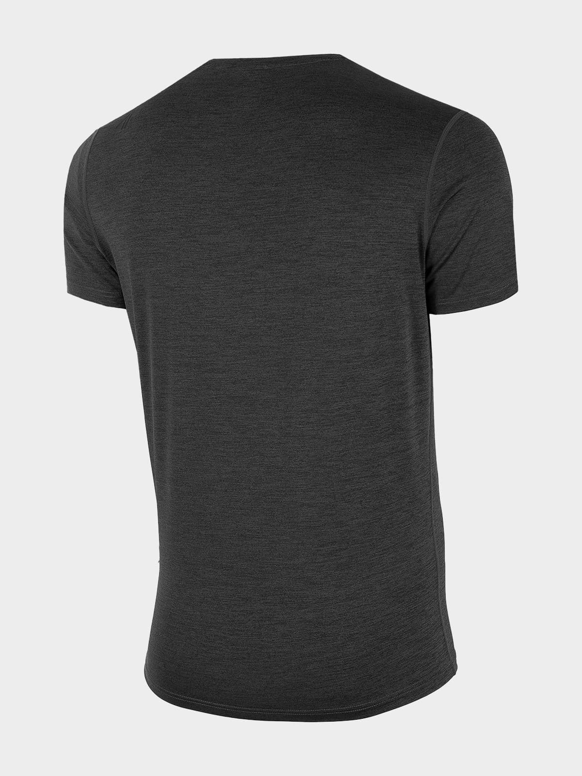 4F H4Z22-TSMF352 DEEP BLACK MELANGE Pánské tričko US 3XL H4Z22-TSMF352 DEEP BLACK M - náhled 2
