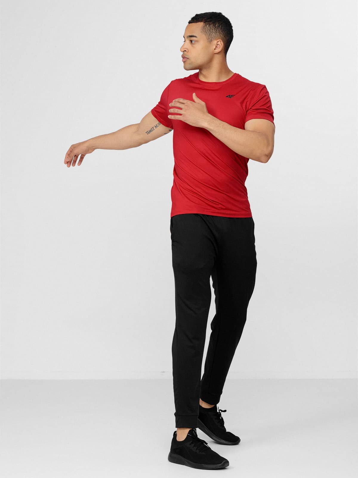 4F H4Z22-TSMF351 RED Pánské tričko US 3XL H4Z22-TSMF351 RED - náhled 4