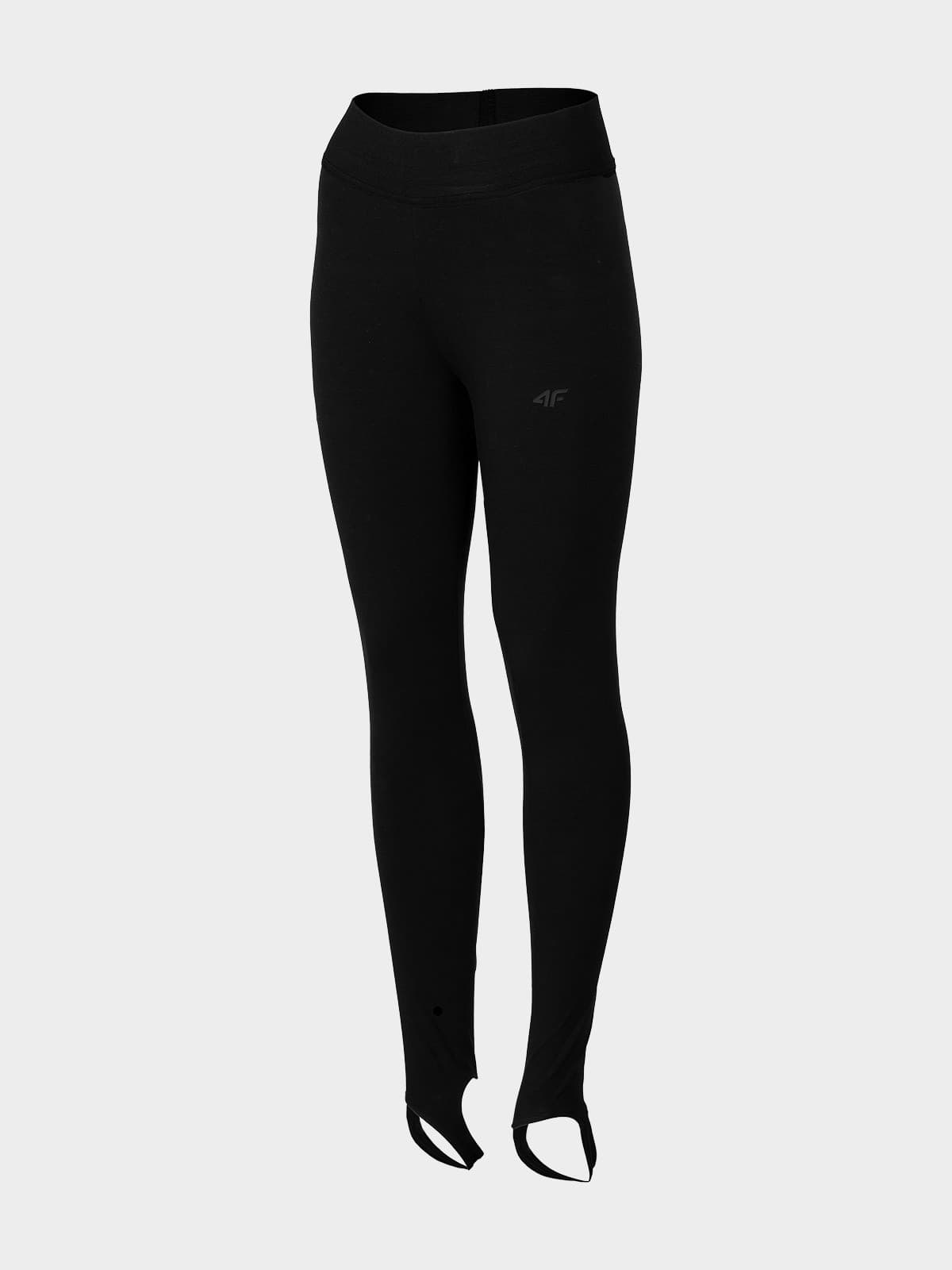 4F H4Z22-LEG011 DEEP BLACK Dámské legíny US M H4Z22-LEG011 DEEP BLACK - náhled 1