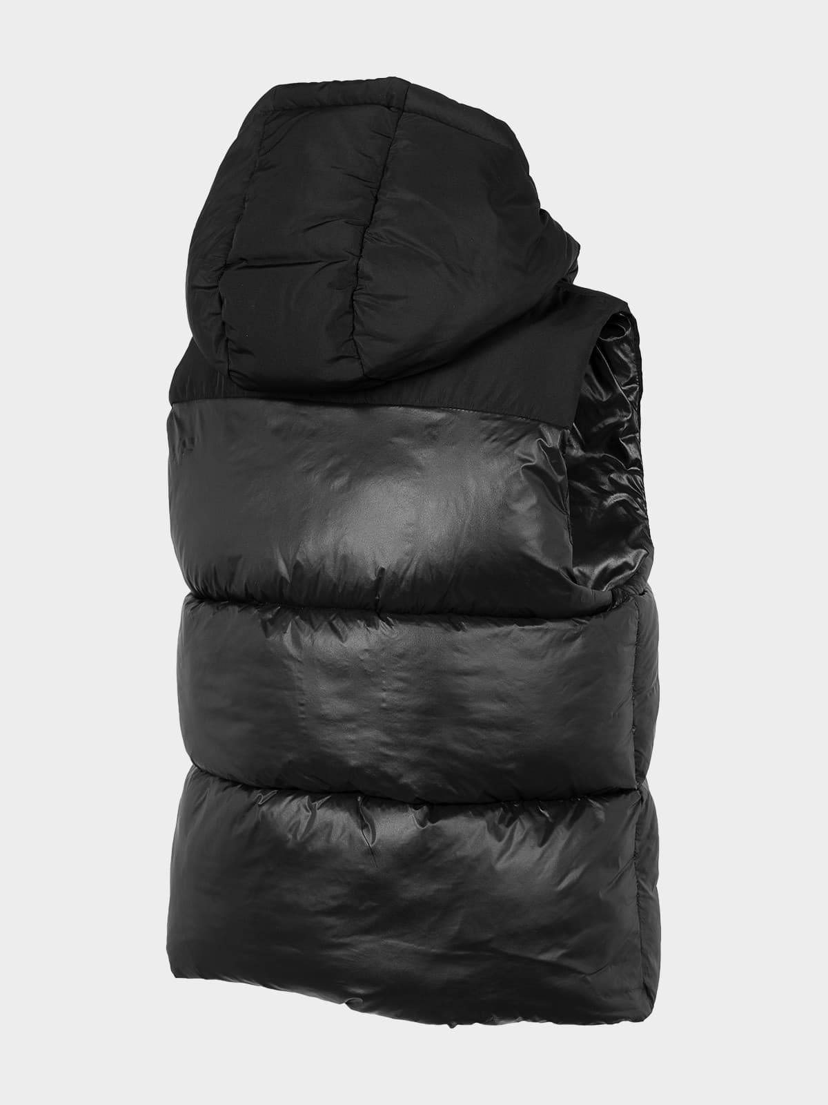 4F H4Z22-KUDP004 DEEP BLACK Dámská vesta US L H4Z22-KUDP004 DEEP BLACK - náhled 2