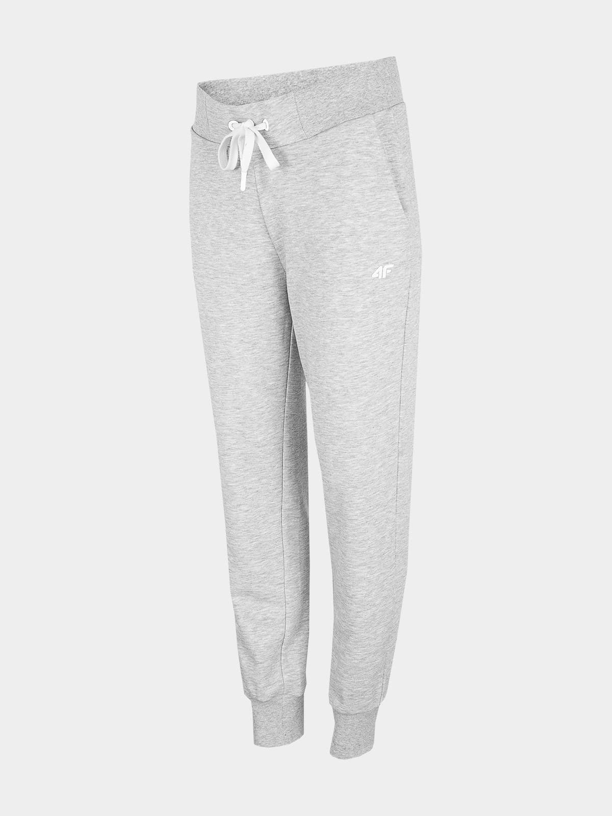 4F H4Z22-SPDD350 COLD LIGHT GREY MELANGE Dámské tepláky US XL H4Z22-SPDD350 COLD L GREY M - náhled 2