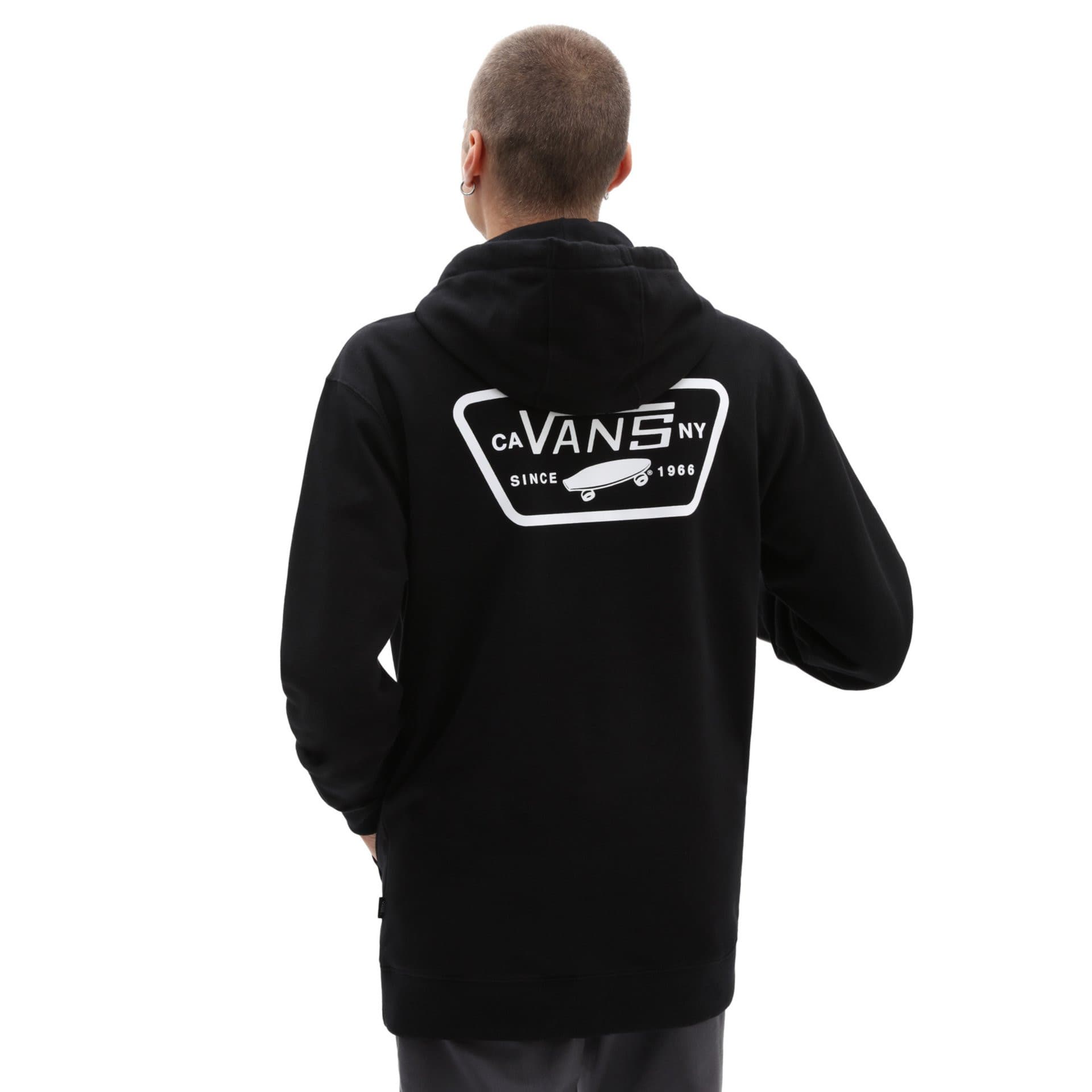 Vans MN FULL PATCHED PO II Pánská mikina US S VN0A45CJBLK1 - náhled 3