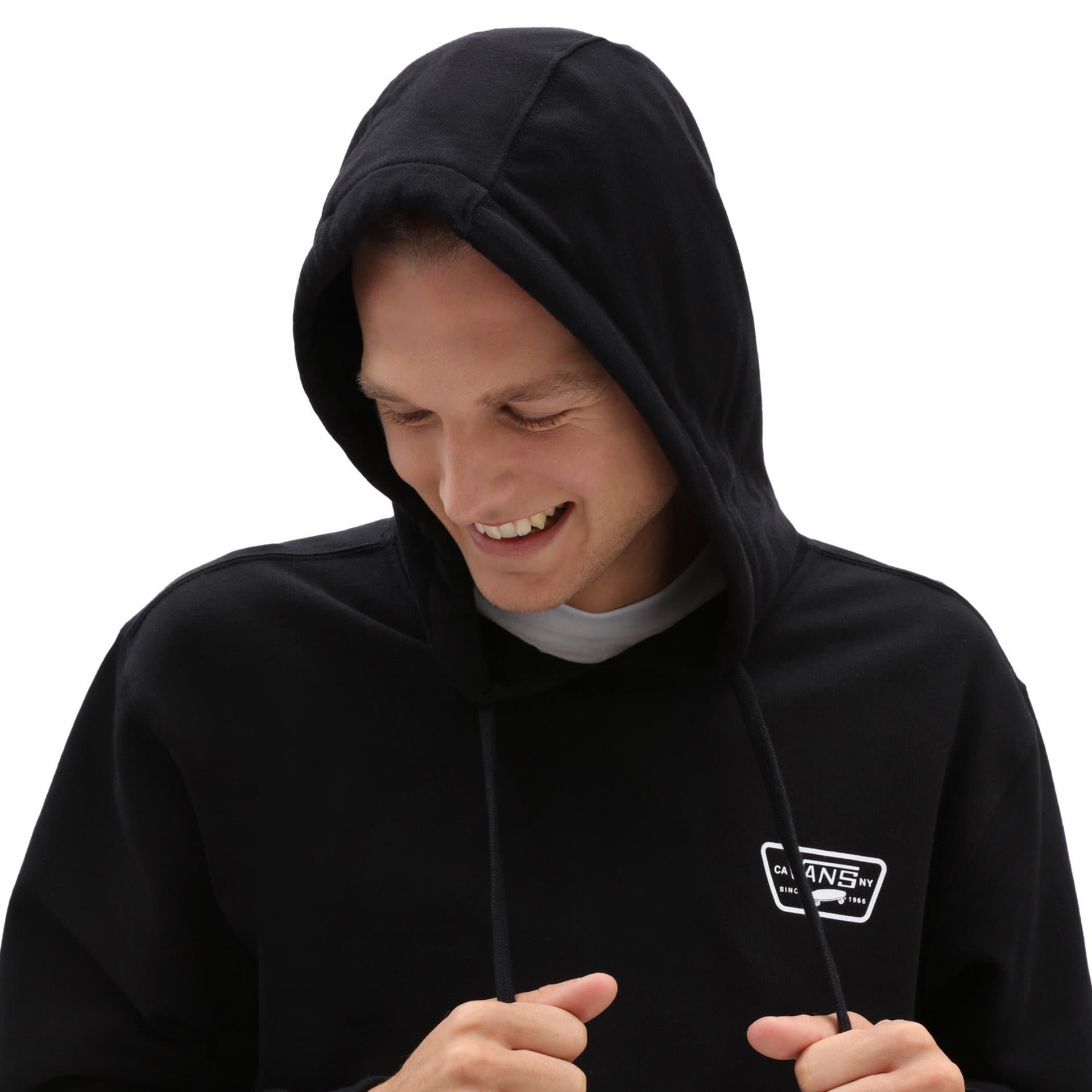 Vans MN FULL PATCHED PO II Pánská mikina US S VN0A45CJBLK1 - náhled 4