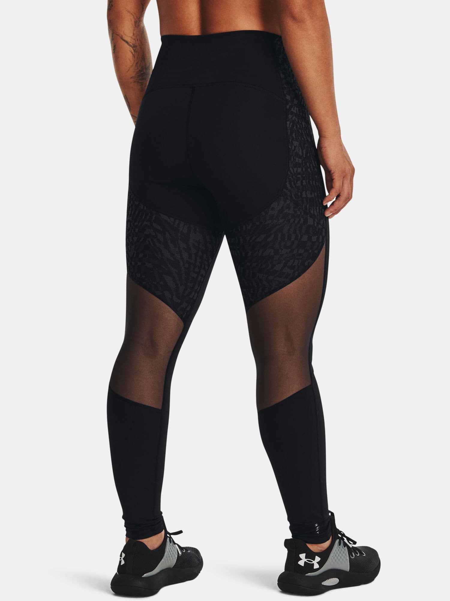 Under Armour UA Rush Legging 6M Novelty Dámské legíny US L 1370054-001 - náhled 4
