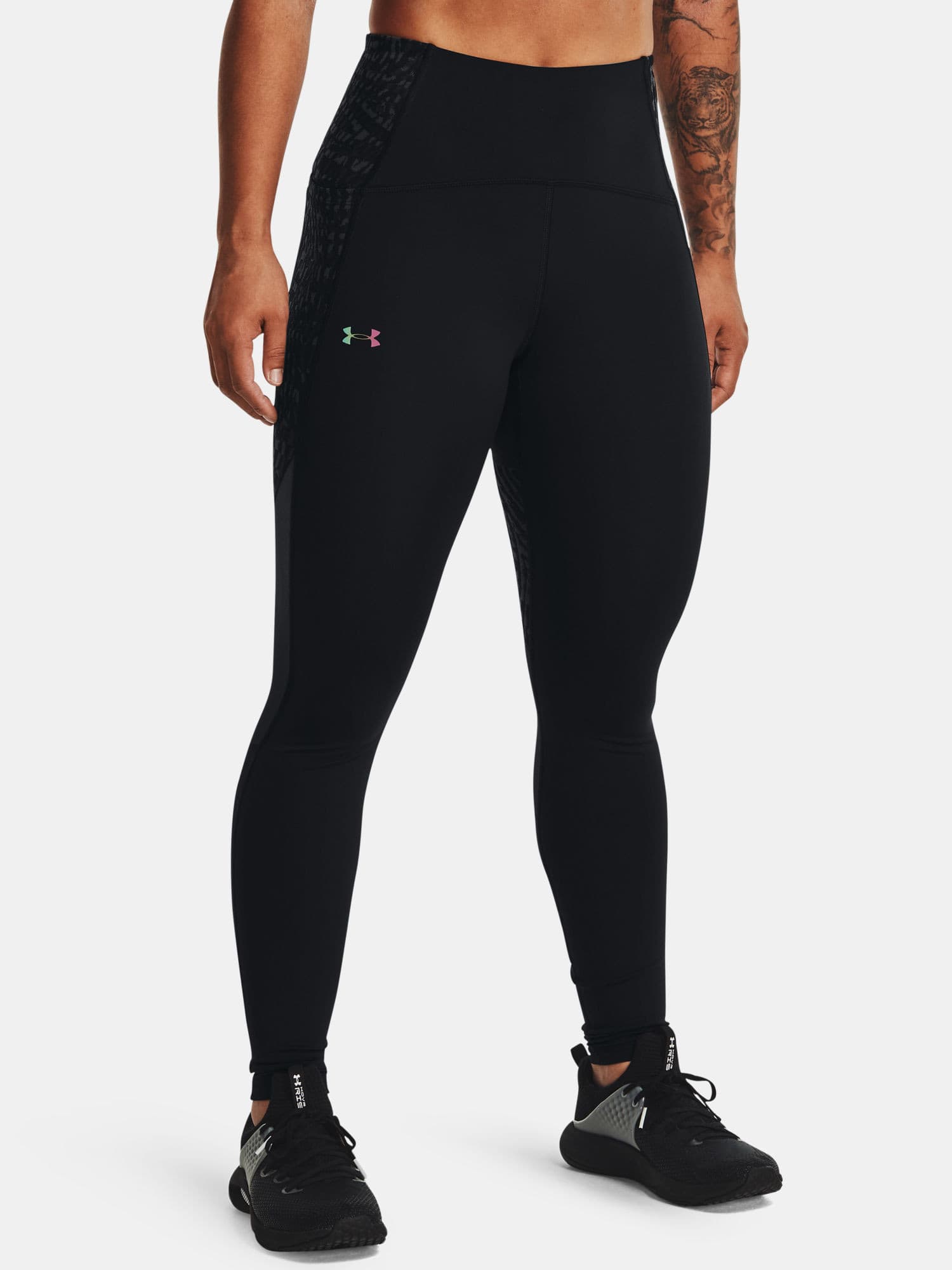 Under Armour UA Rush Legging 6M Novelty Dámské legíny US L 1370054-001 - náhled 3