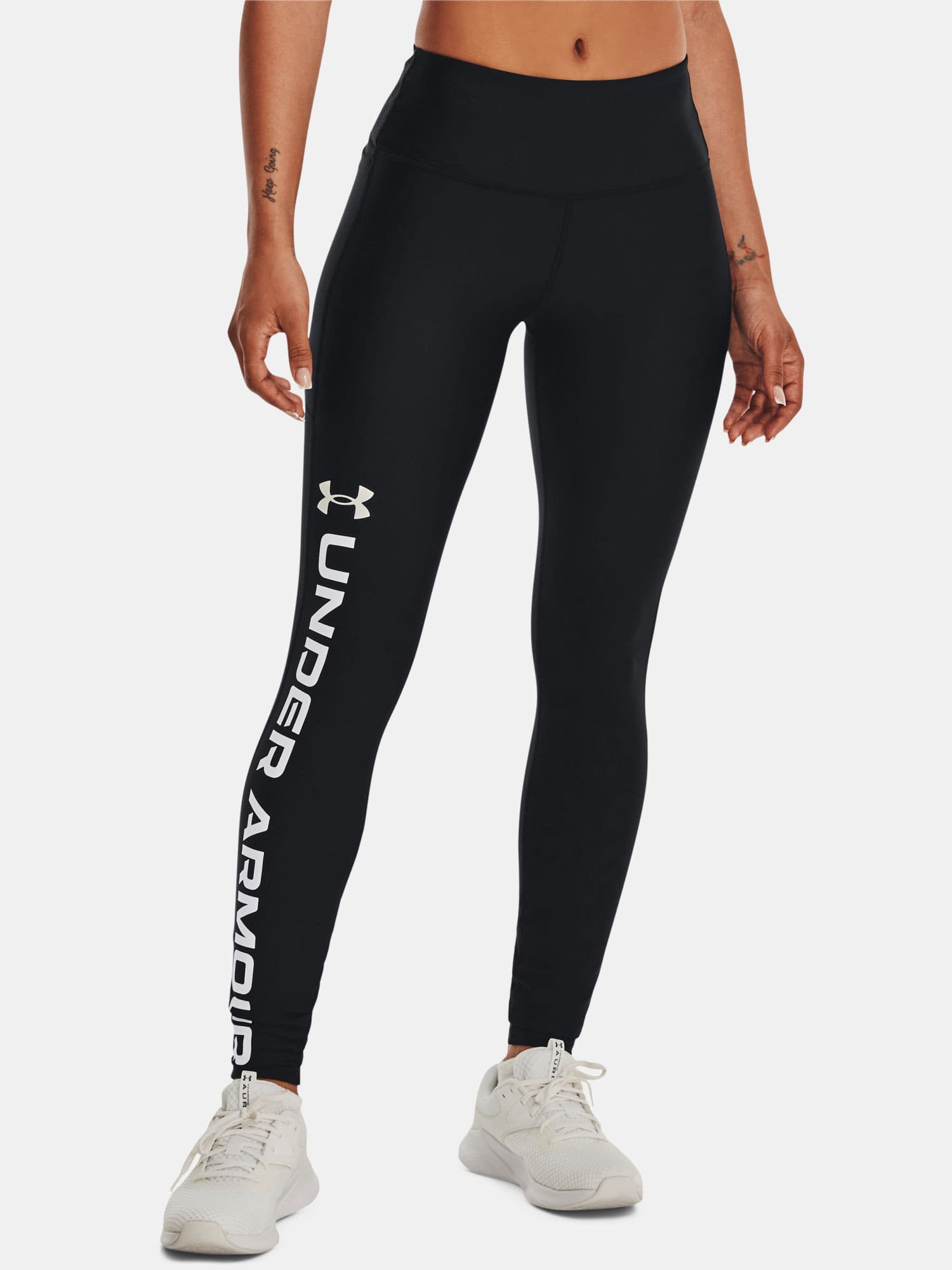Under Armour Armour Branded Legging Dámské legíny US L 1376327-001 - náhled 3