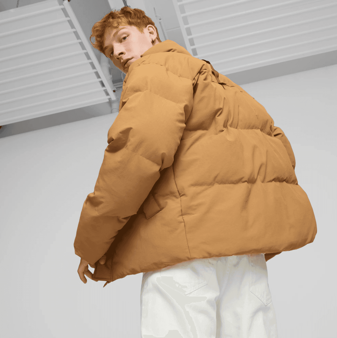 Puma Classics Oversized Puffer Pánská bunda US S 535573-74 - náhled 4