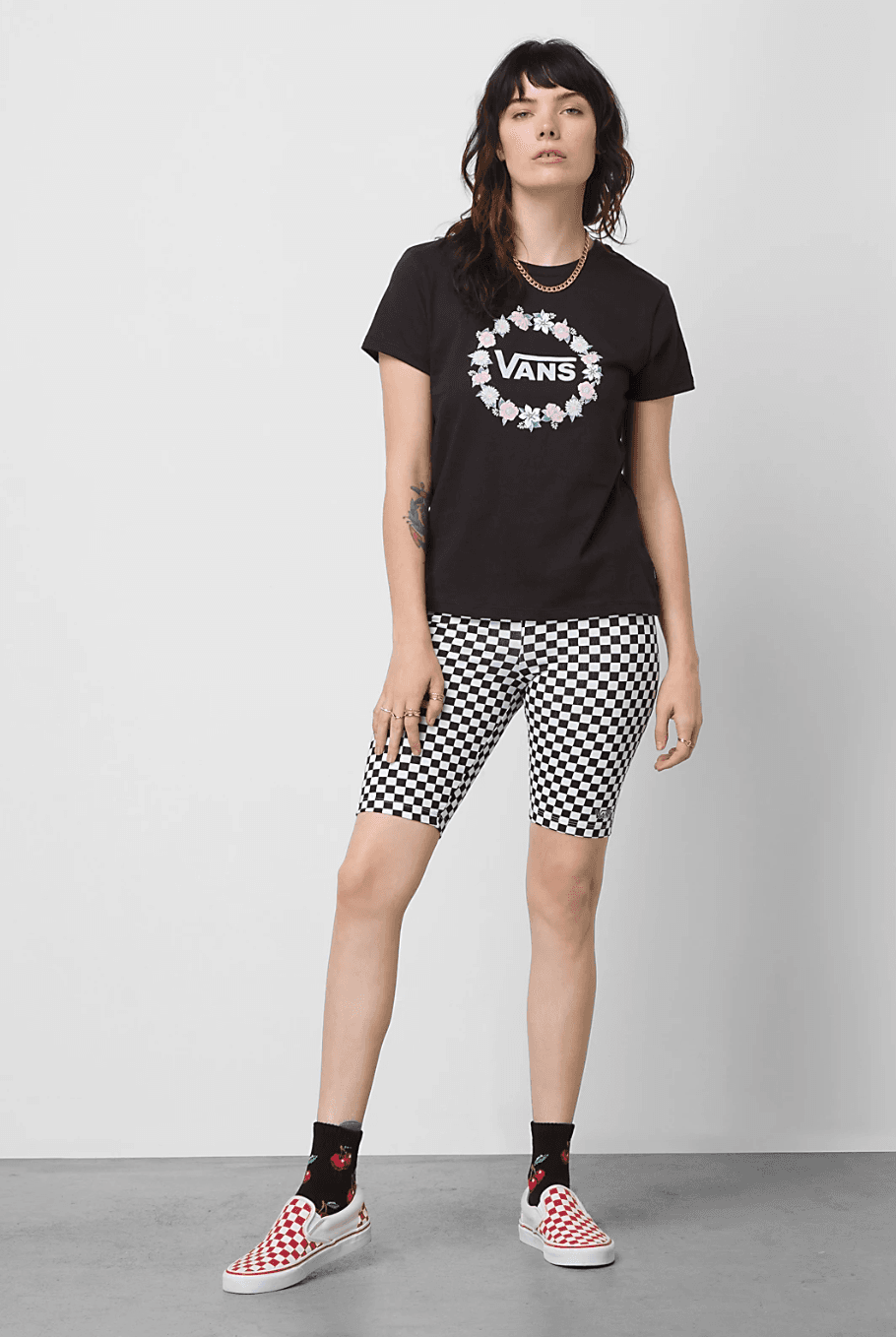 Vans WM FLYING V PRINT LEGGING SHORT Dámské legínové kraťasy US L VN0A7PNE56M1 - náhled 1
