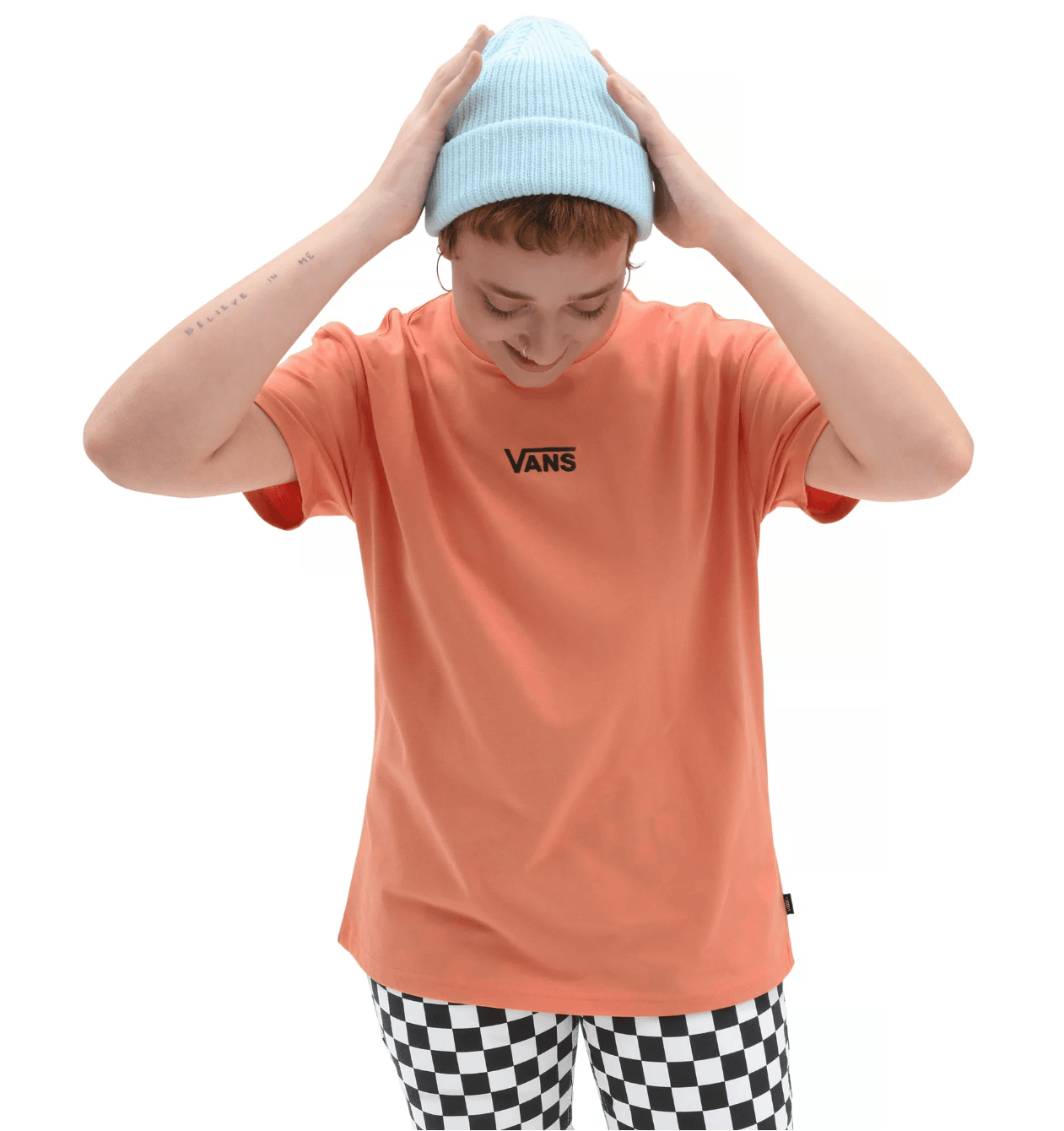 Vans FLYING V OVERSIZED Dámské tričko US L VN0A7YUTBM51 - náhled 3