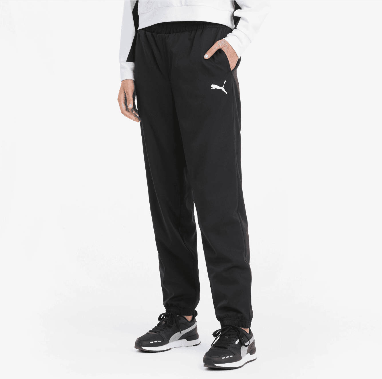 Puma Active Woven Pants Dámské tepláky US M 586863-01 - náhled 1