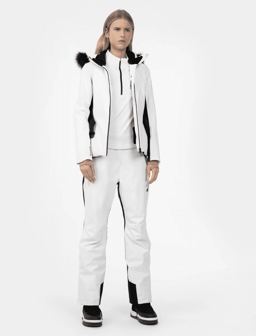 4F H4Z22-KUDN012 WHITE Dámská bunda US L H4Z22-KUDN012 WHITE - náhled 5