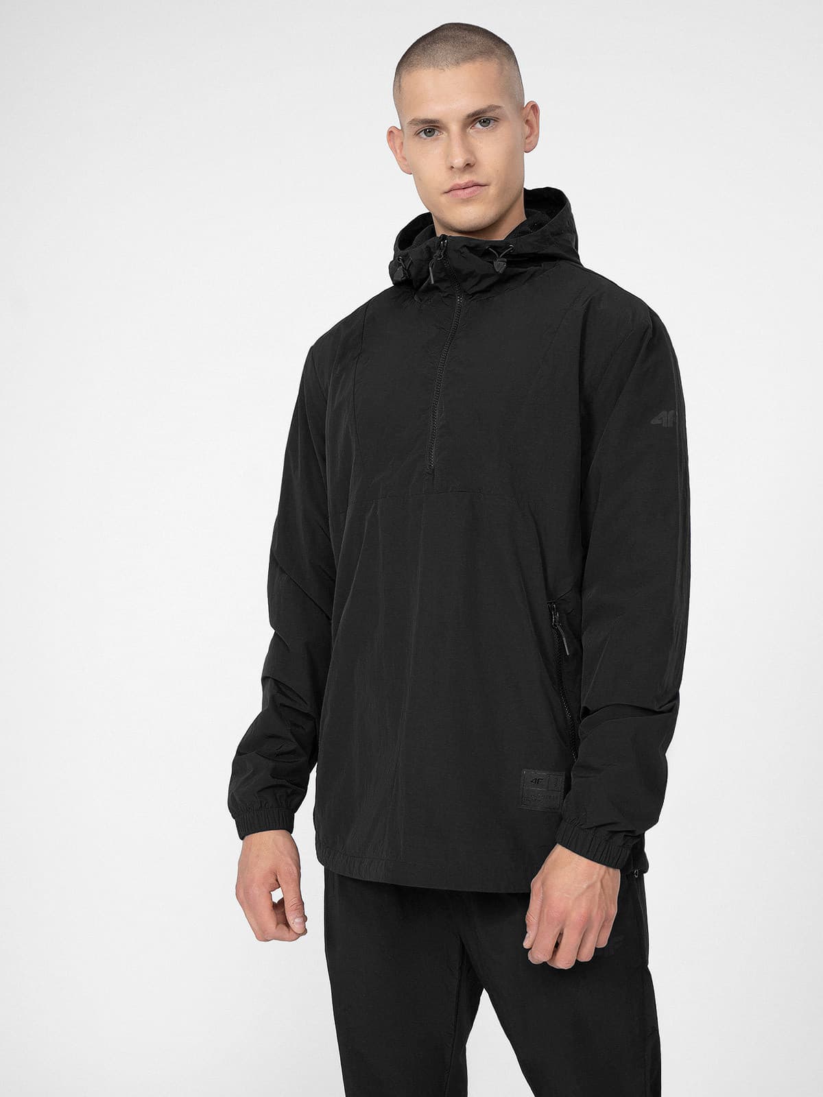 4F 4FSS23TJACM014 DEEP BLACK Pánská bunda US 3XL 4FSS23TJACM014 DEEP BLACK - náhled 1