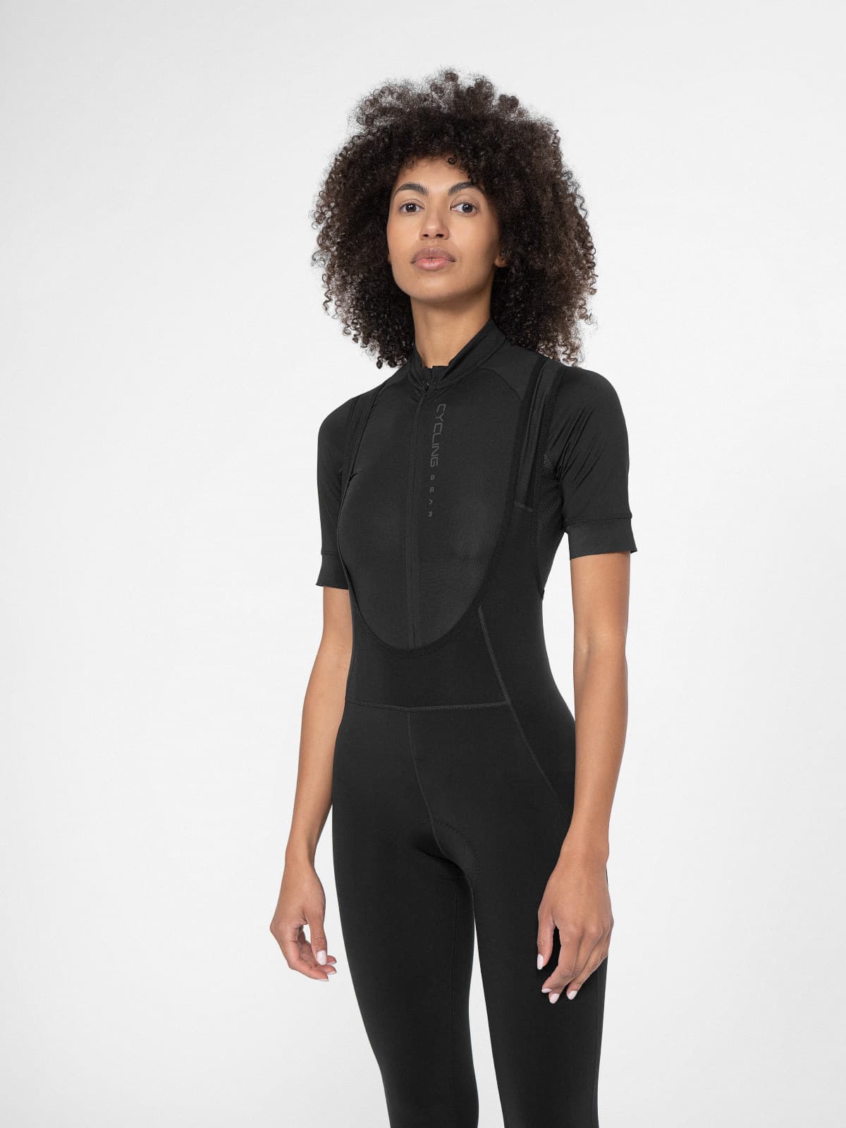 4F 4FSS23TFTIF106 DEEP BLACK Dámské legíny na kolo US L 4FSS23TFTIF106 DEEP BLACK