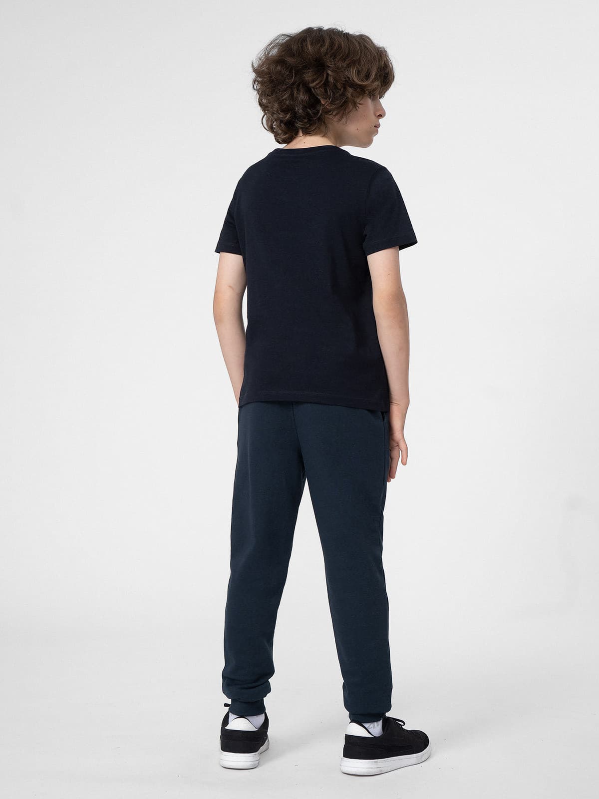 4F 4FJSS23TTROM131 NAVY Dětské tepláky EU 122 4FJSS23TTROM131 NAVY - náhled 3