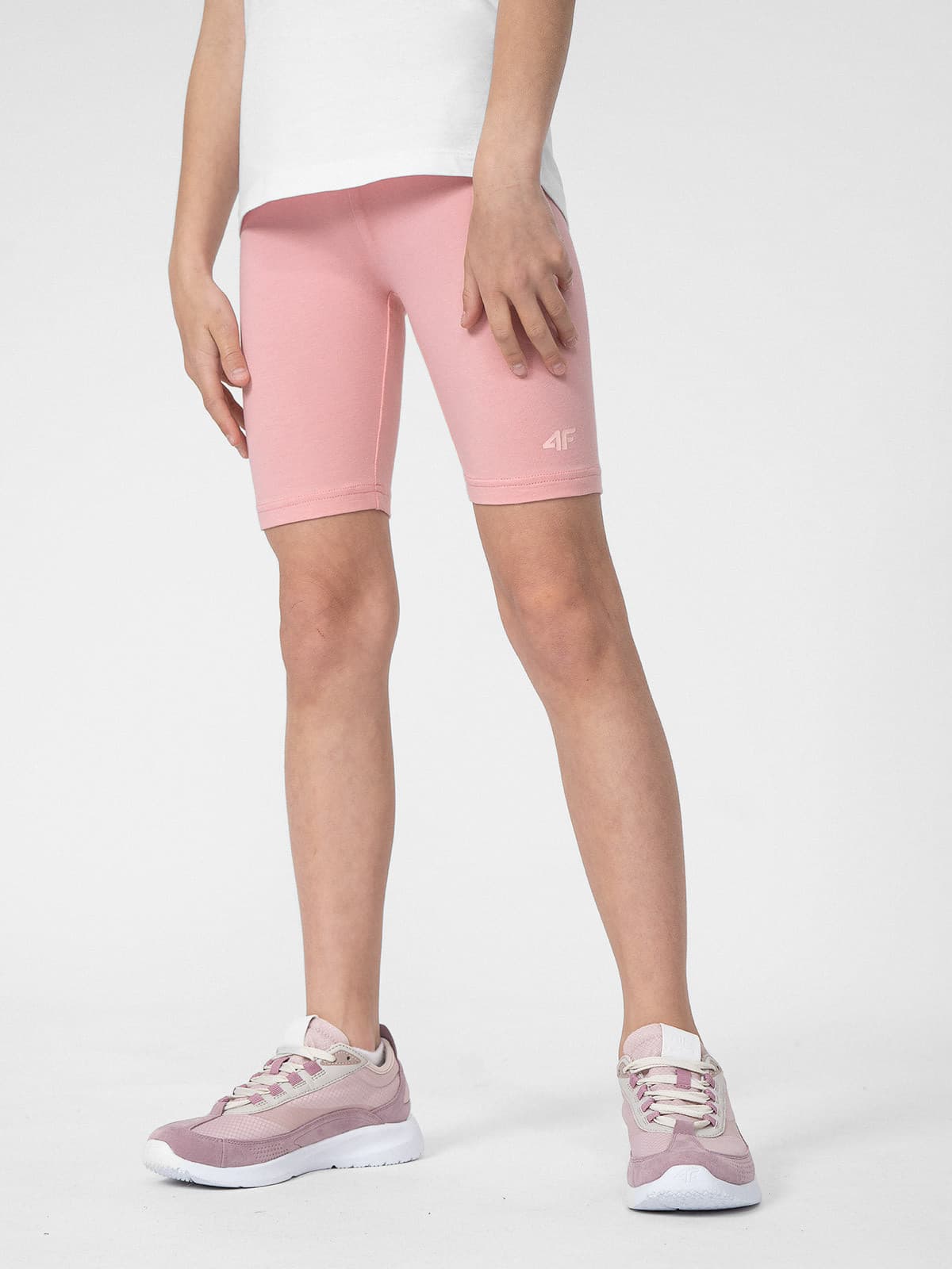 4F 4FJSS23TTIGF037 PINK Dětské legínové kraťasy EU 158/164 4FJSS23TTIGF037 PINK