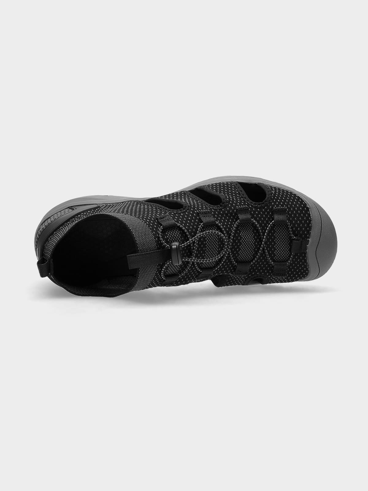 4F 4FSS23FSANM021 DEEP BLACK Pánské sandále EU 44 4FSS23FSANM021 DEEP BLACK - náhled 5
