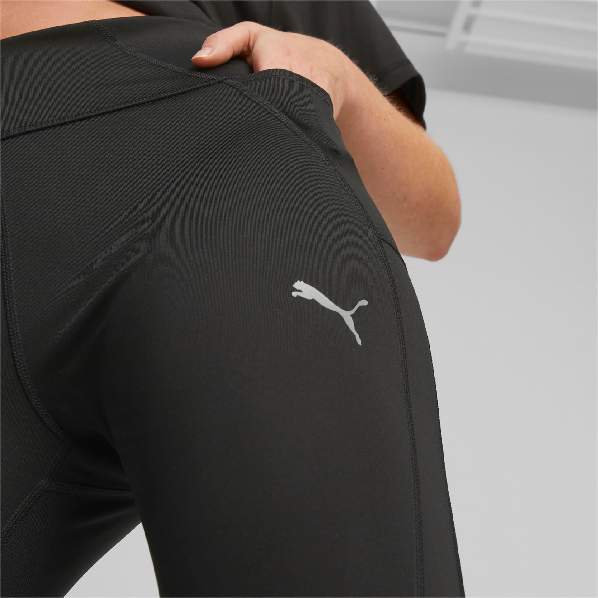 Puma EVOSTRIPE High-Waist Tights Dámské legíny US L 673082-01 - náhled 4