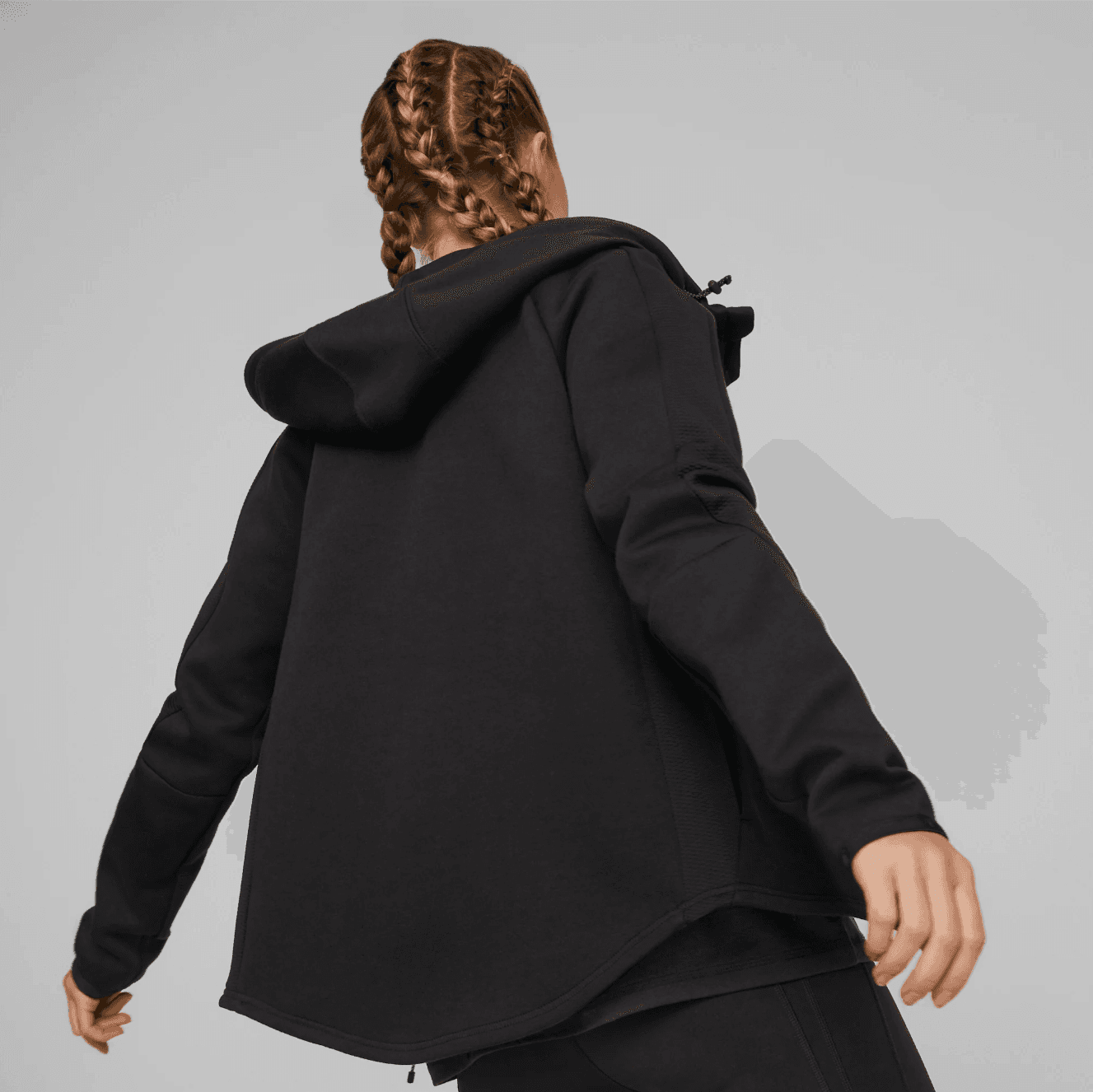 Puma EVOSTRIPE Full-Zip Hoodie Dámská mikina US L 673085-01 - náhled 4