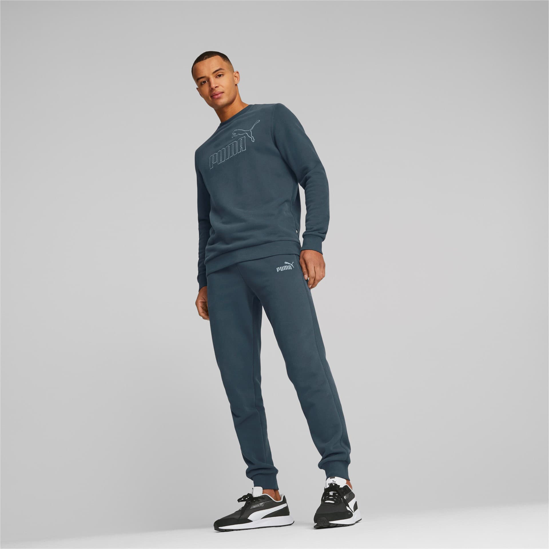 Puma ESS ELEVATED Sweatpants Pánské tepláky US M 673388-16 - náhled 5