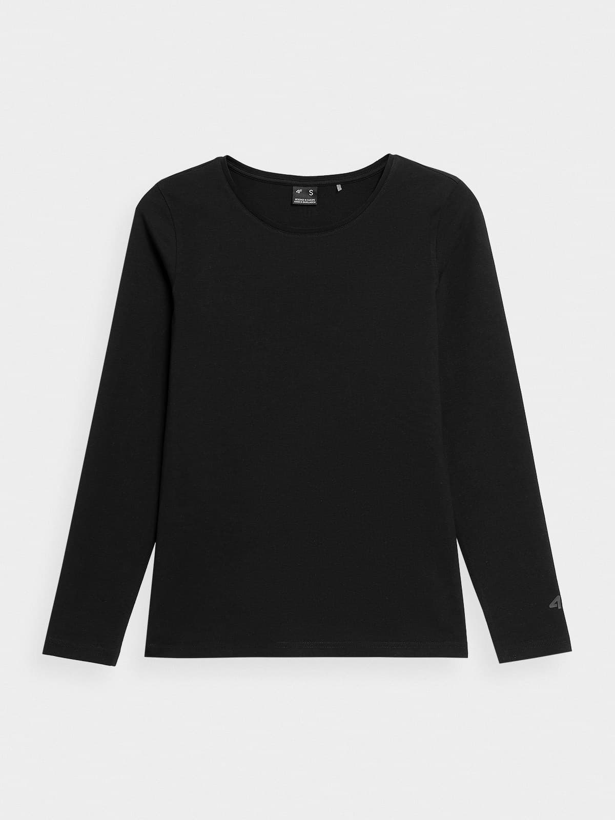 4F 4FSS23TLONF085 DEEP BLACK Dámské tričko US S 4FSS23TLONF085 DEEP BLACK